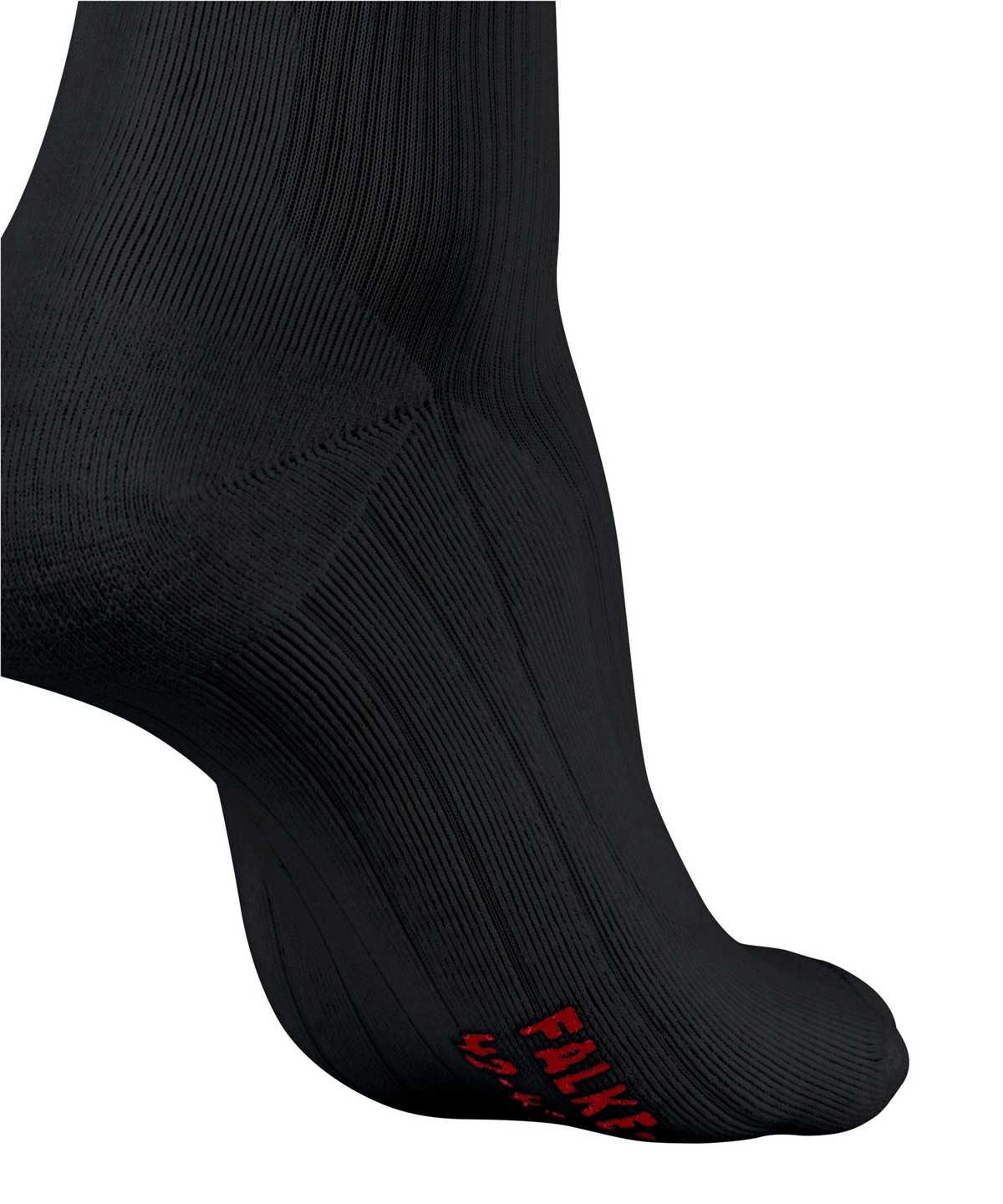 Women Falke TE4 Classic Tennis Socks Sports Socks Black | BQJMYK173