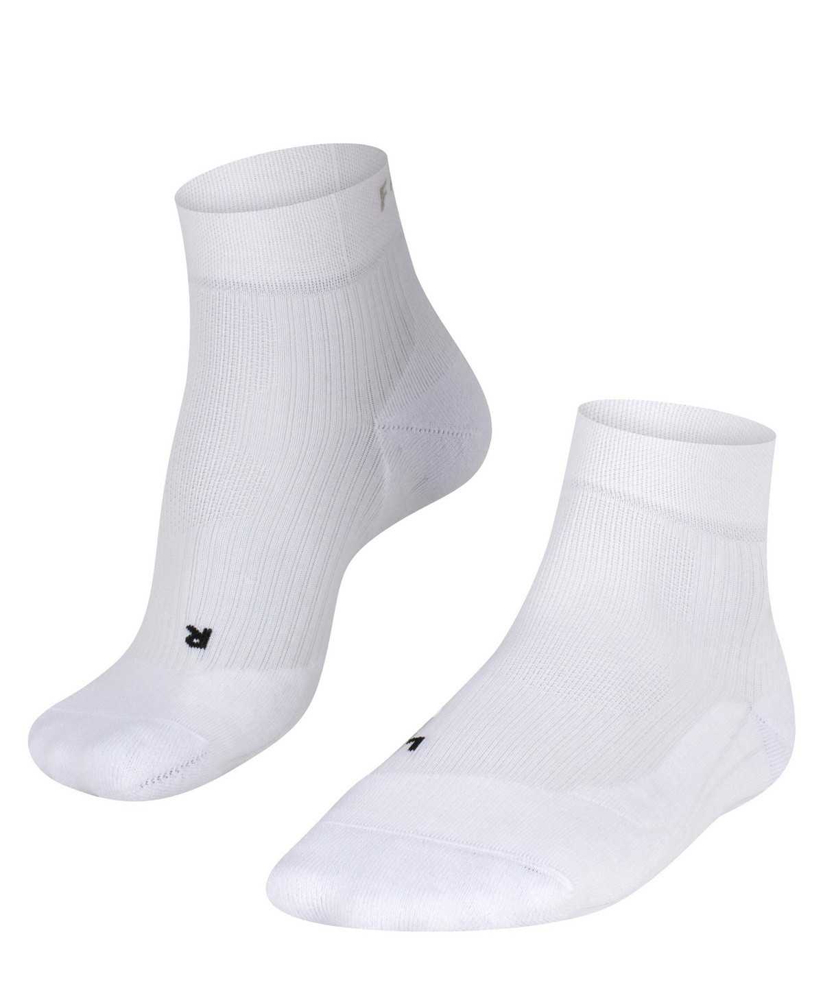 Women Falke TE4 Short Tennis Short sock Sports Socks White | QKZTFJ285