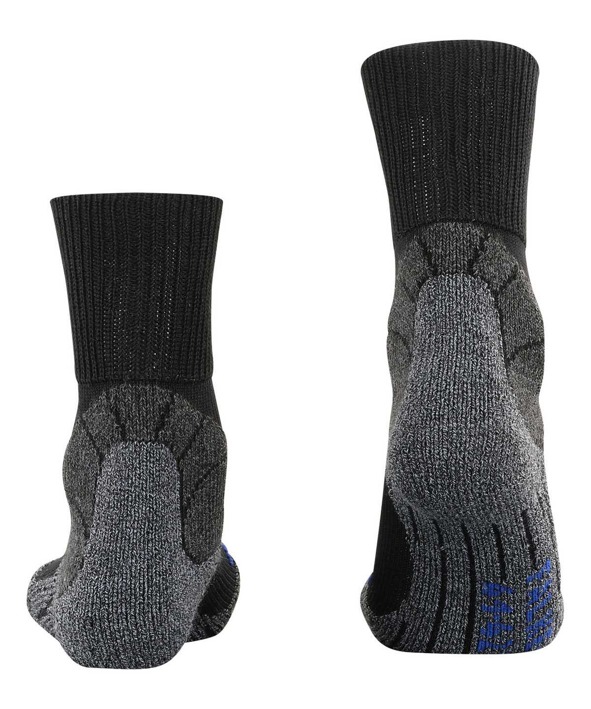 Women Falke TK1 Adventure Cool Trekking Socks Sports Socks Black | NBJVCK846