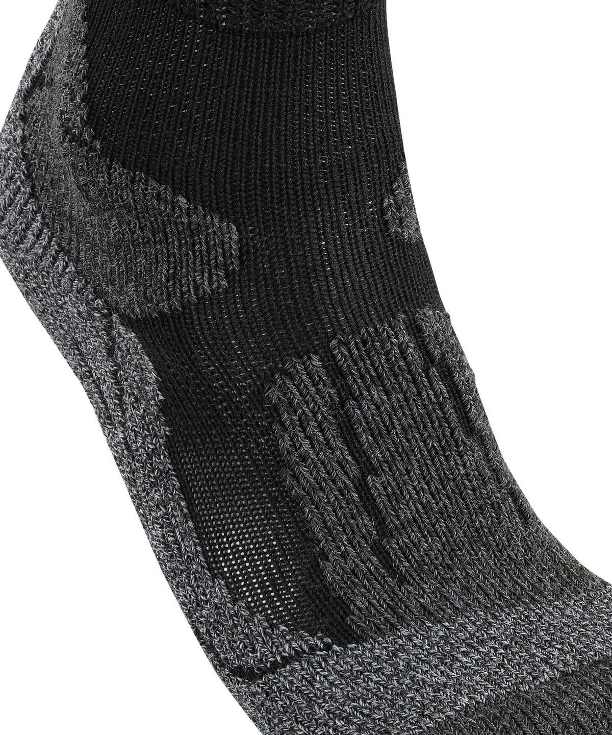 Women Falke TK1 Adventure Cool Trekking Socks Sports Socks Black | NBJVCK846