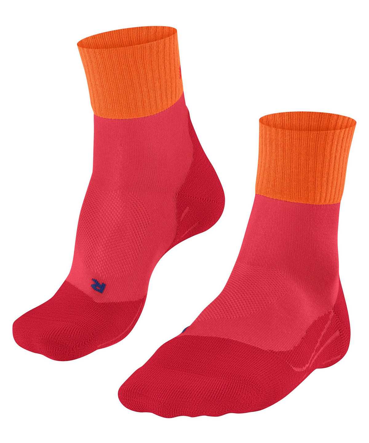 Women Falke TK2 Explore Cool Short Trekking Short sock Sports Socks Orange | IQMVEF581