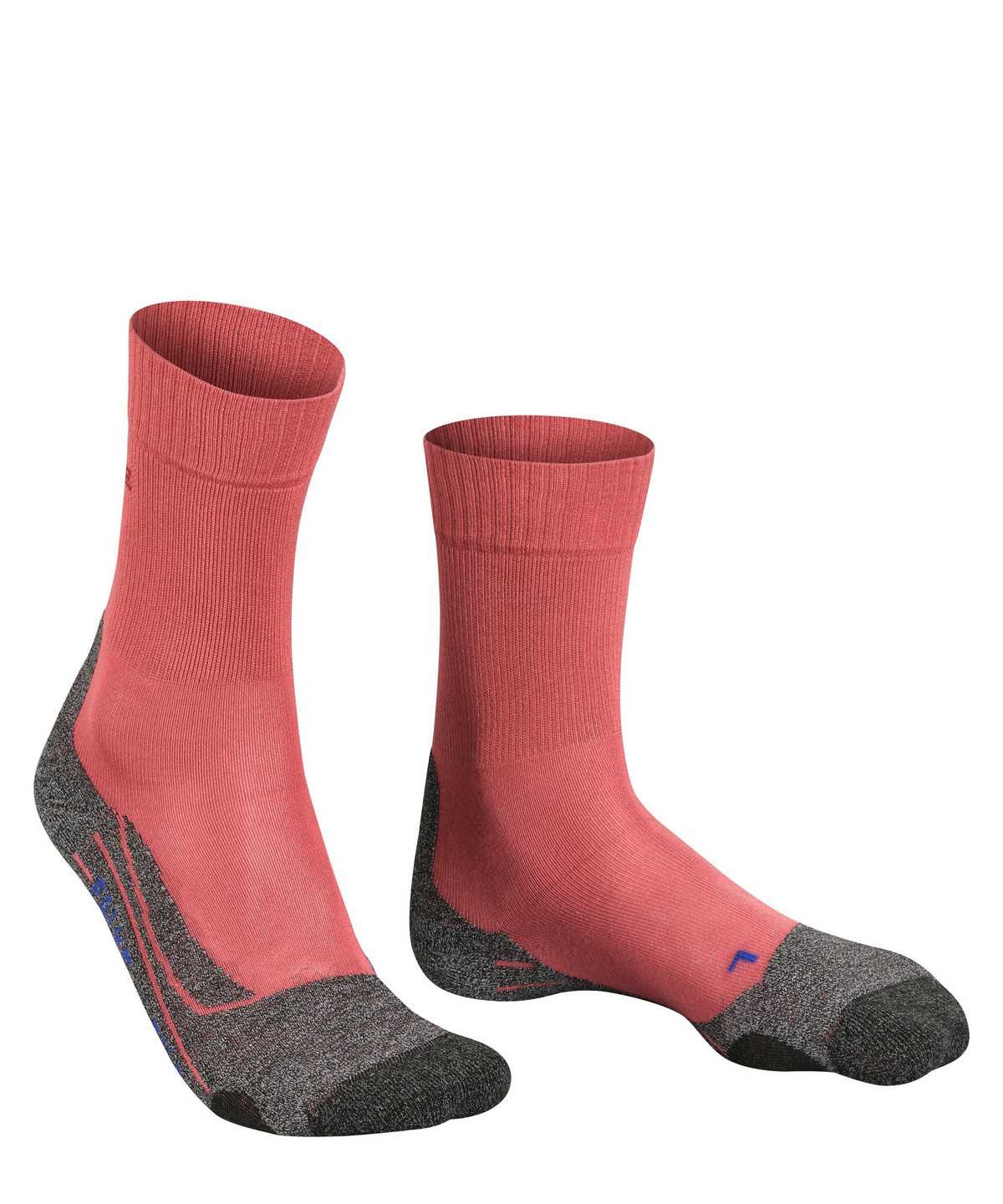 Women Falke TK2 Explore Cool Trekking Socks Sports Socks Red | MUECZY362