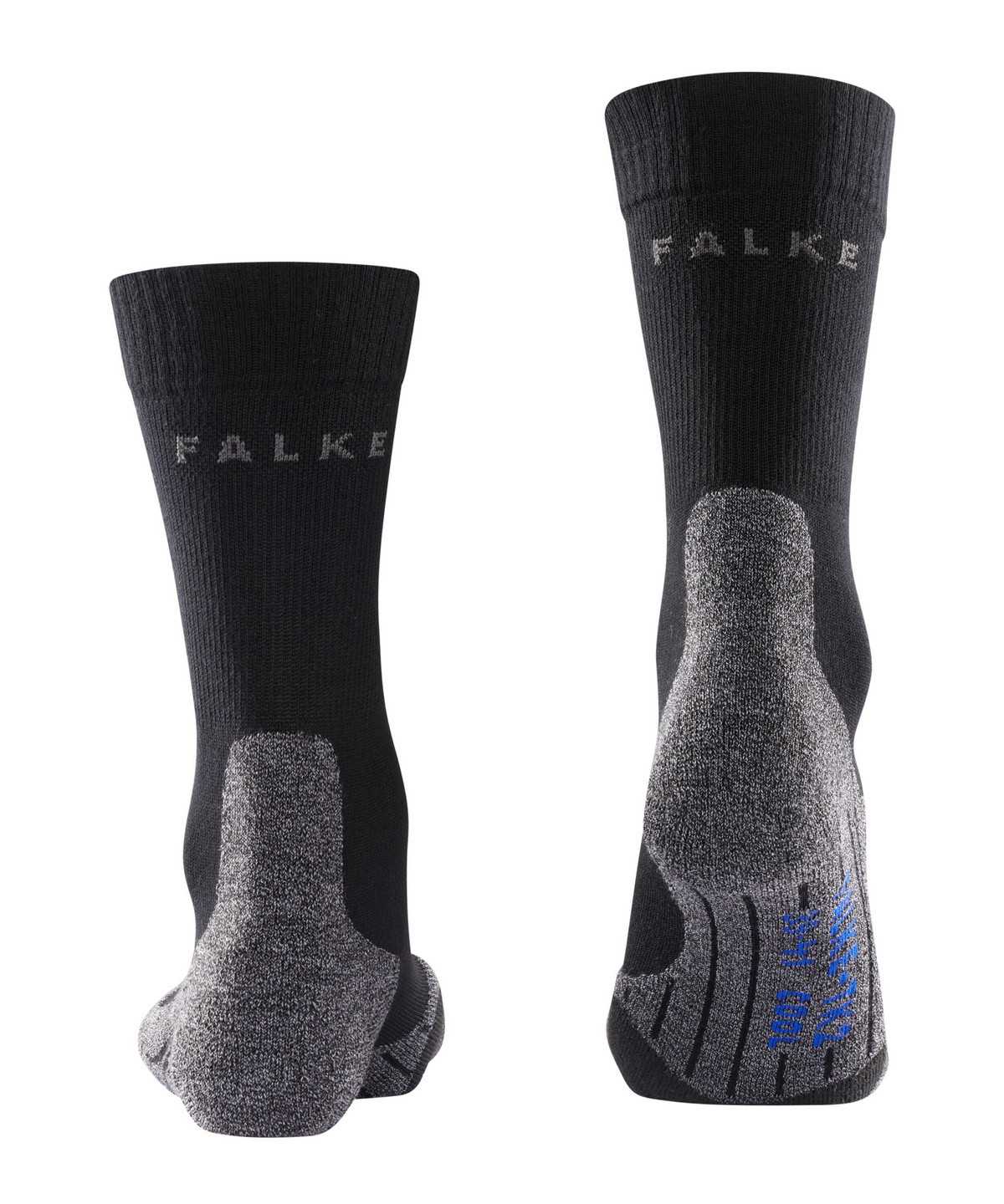 Women Falke TK2 Explore Cool Trekking Socks Sports Socks Black | IBFXAV239