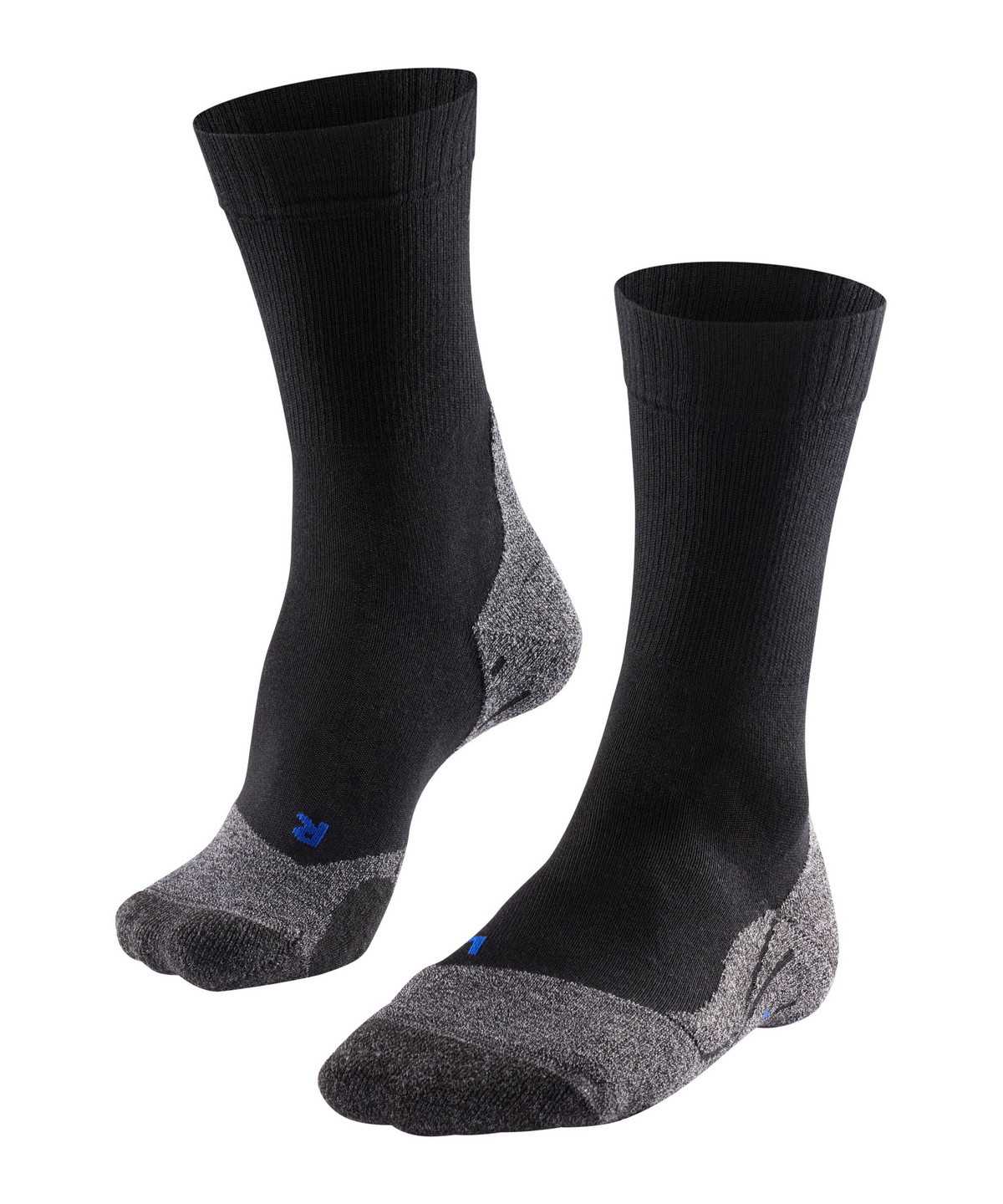 Women Falke TK2 Explore Cool Trekking Socks Sports Socks Black | IBFXAV239