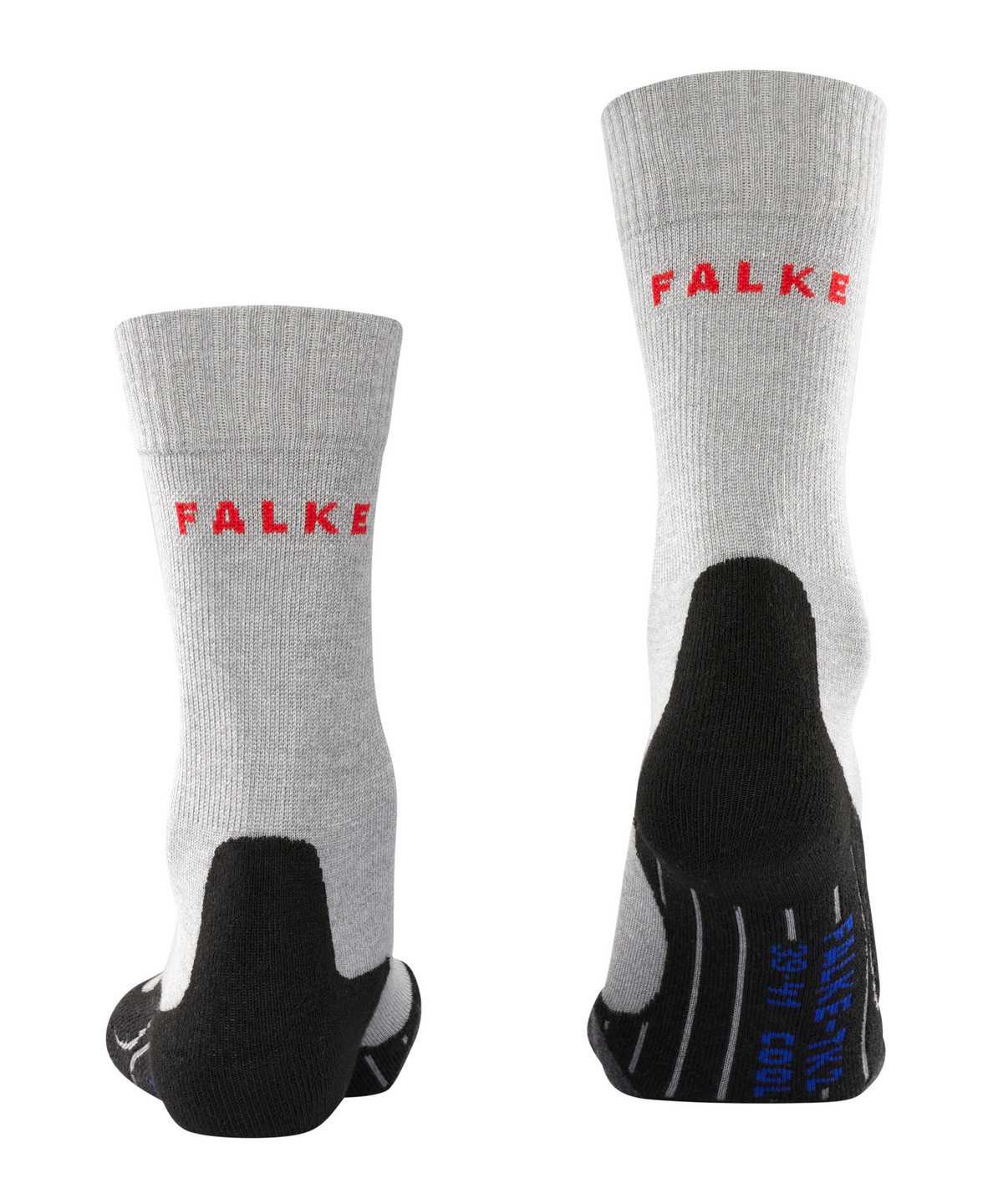 Women Falke TK2 Explore Cool Trekking Socks Sports Socks Grey | YXWKPV706