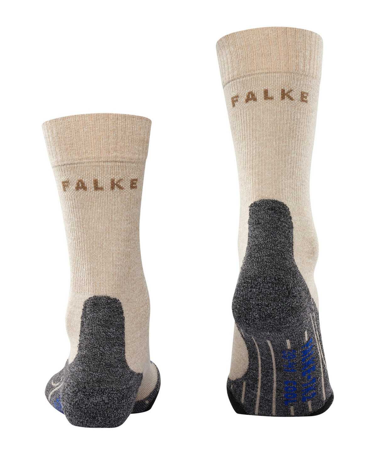 Women Falke TK2 Explore Cool Trekking Socks Sports Socks Beige | AXMQDW125