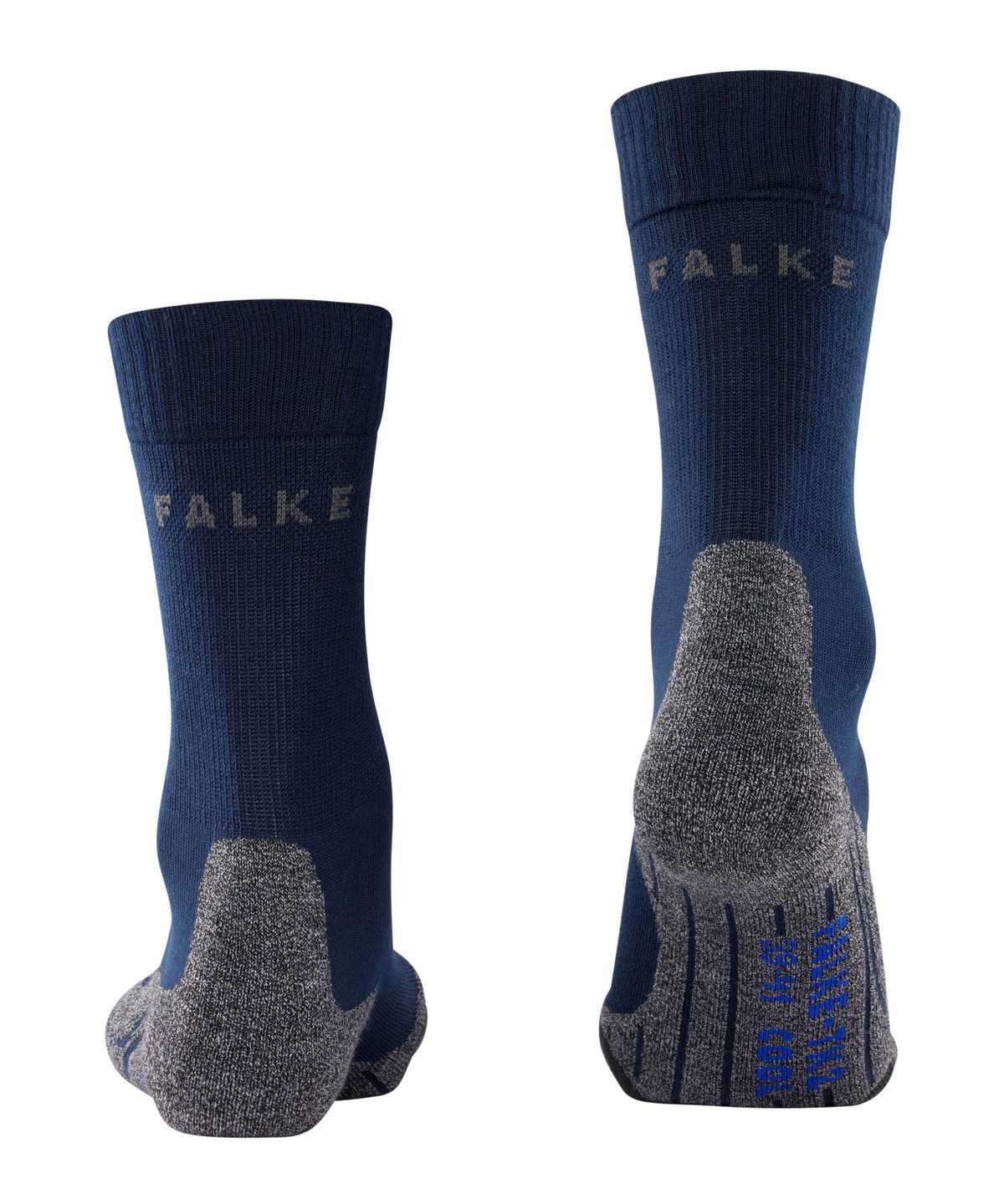 Women Falke TK2 Explore Cool Trekking Socks Sports Socks Blue | LTOSQH037