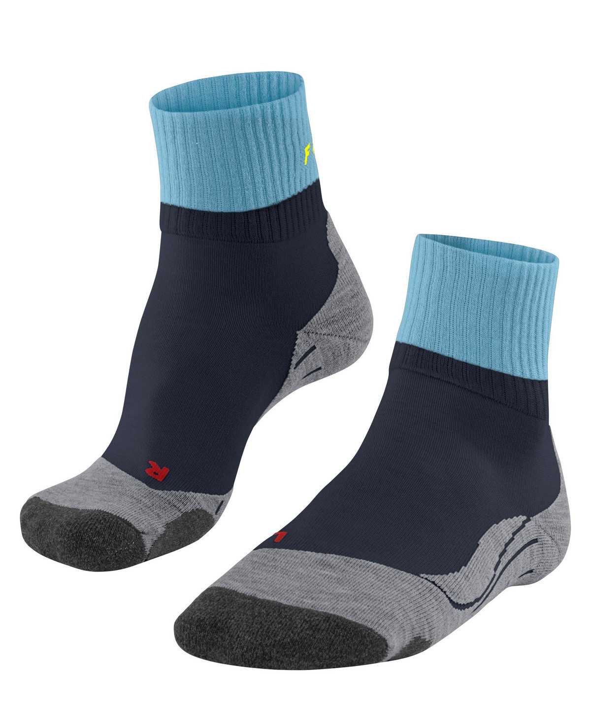 Women Falke TK2 Explore Short Trekking Short sock Sports Socks Blue | ONGRFD259