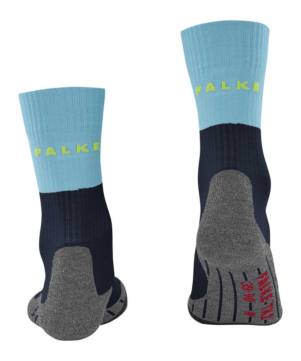 Women Falke TK2 Explore Trekking Socks Sports Socks Blue | VXCQGY248