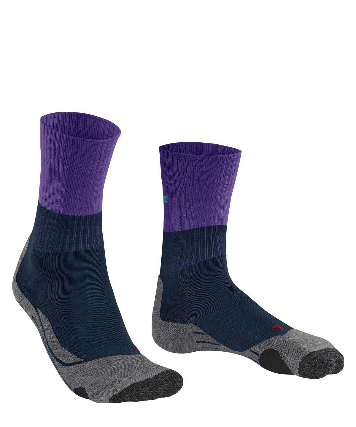 Women Falke TK2 Explore Trekking Socks Sports Socks Blue | JBTKRM057