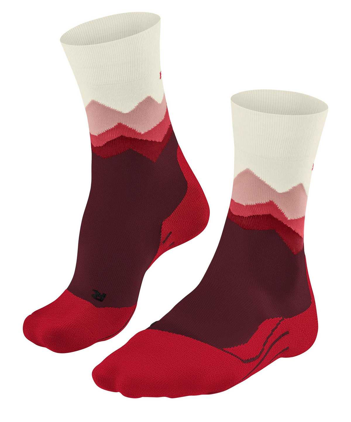 Women Falke TK2 Explore Trekking Socks Sports Socks Red | ZMJGVA743