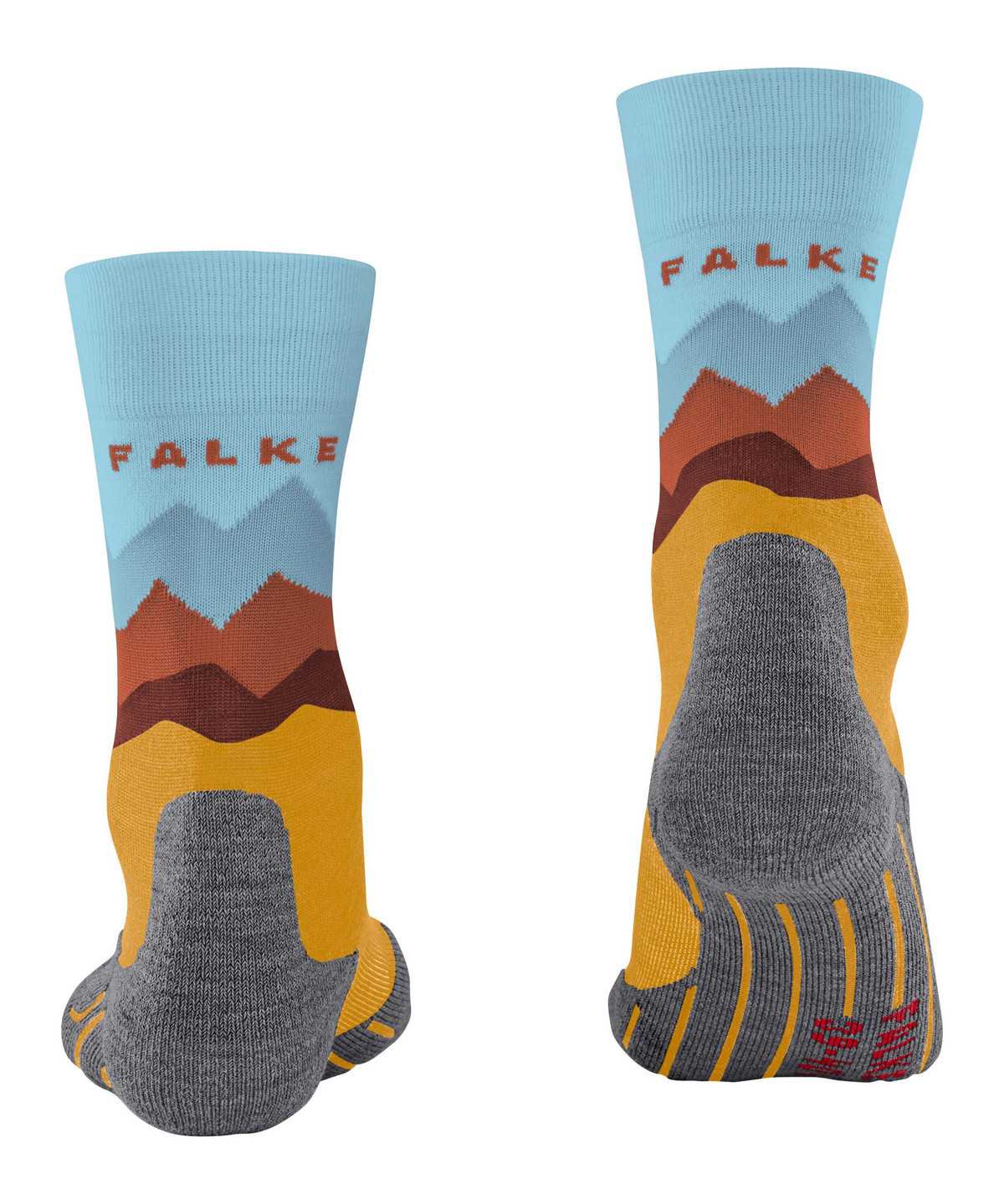 Women Falke TK2 Explore Trekking Socks Sports Socks Yellow | NOVTXI197