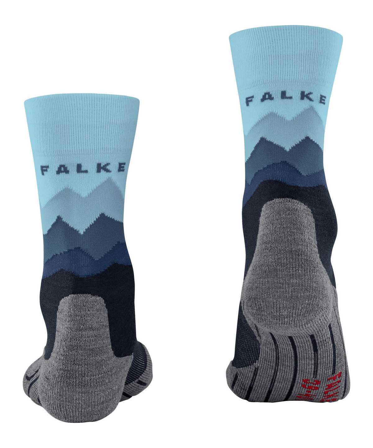 Women Falke TK2 Explore Trekking Socks Sports Socks Blue | QIWHDC635