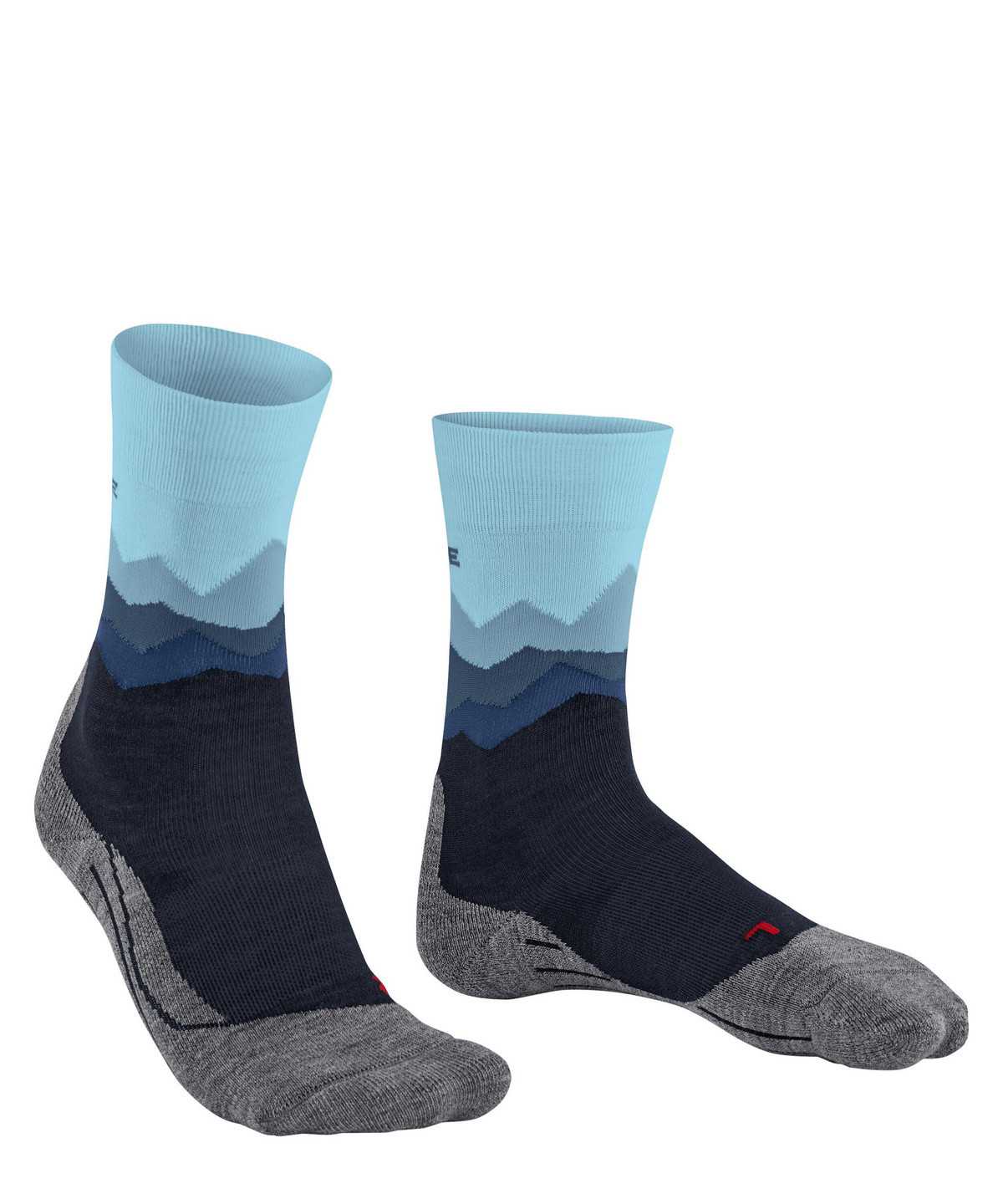 Women Falke TK2 Explore Trekking Socks Sports Socks Blue | QIWHDC635