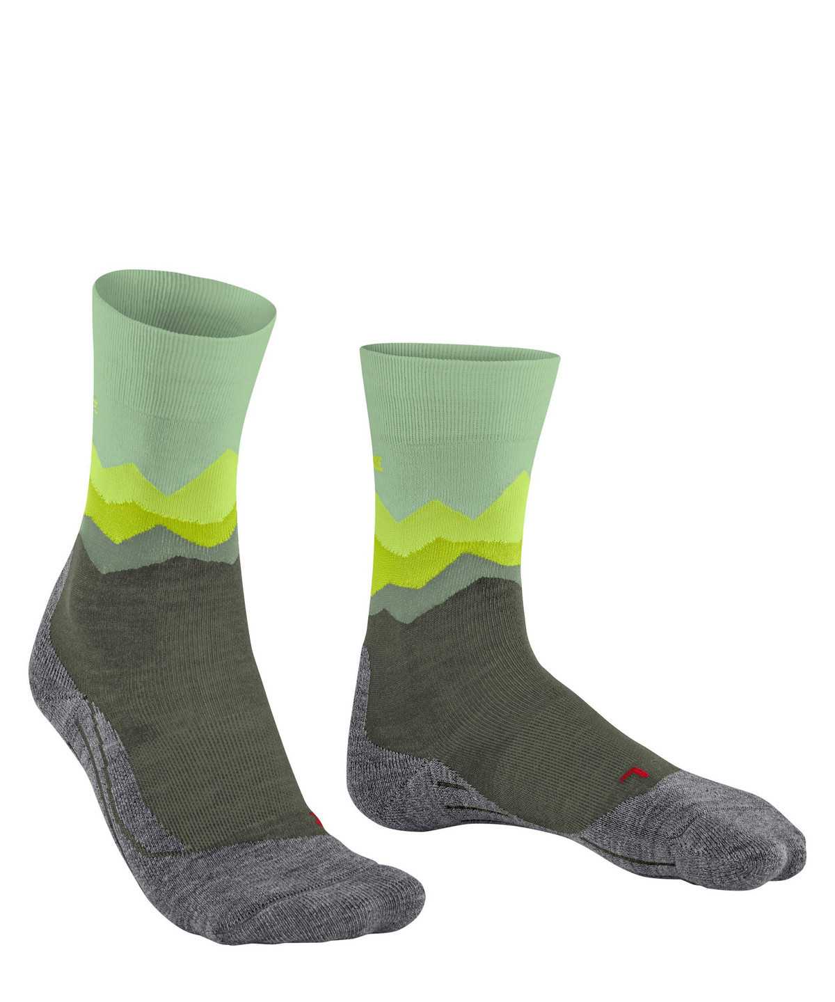 Women Falke TK2 Explore Trekking Socks Sports Socks Green | OTPCXL579