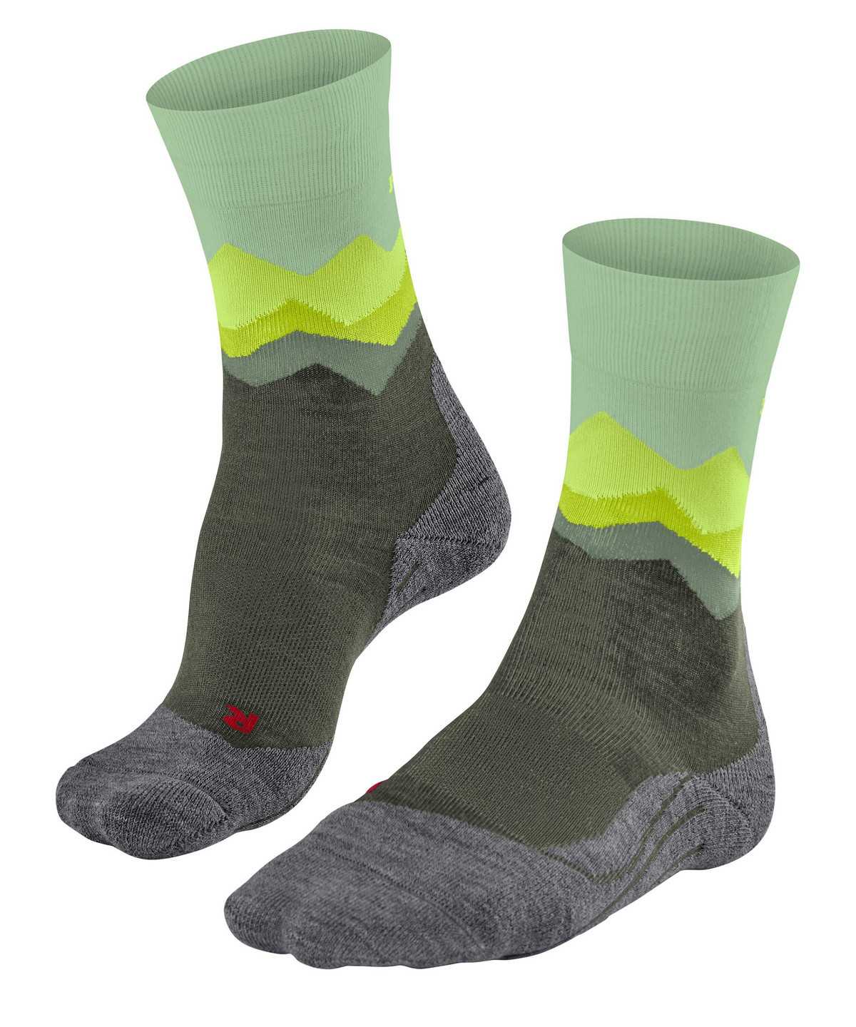 Women Falke TK2 Explore Trekking Socks Sports Socks Green | OTPCXL579