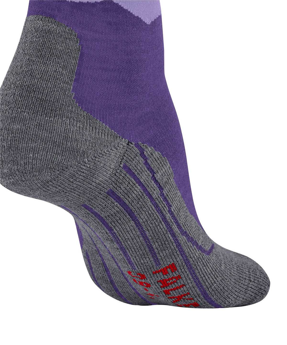 Women Falke TK2 Explore Trekking Socks Sports Socks Purple | QZXUJC908