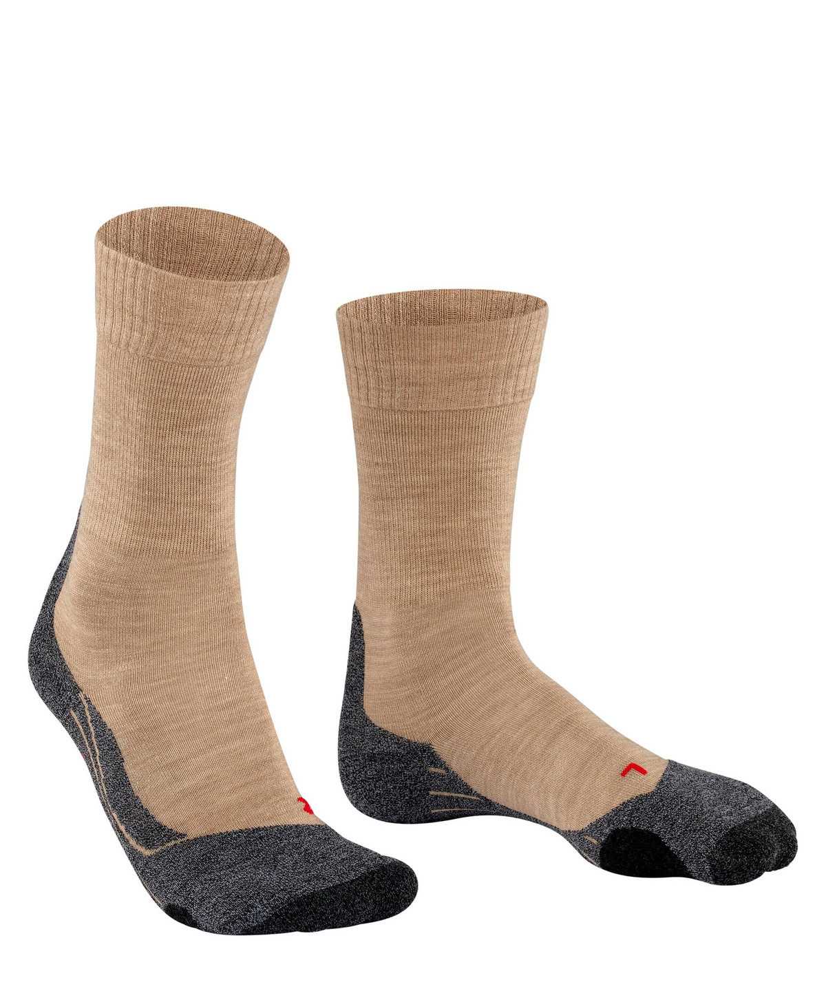 Women Falke TK2 Explore Trekking Socks Sports Socks Beige | RCUMVT405