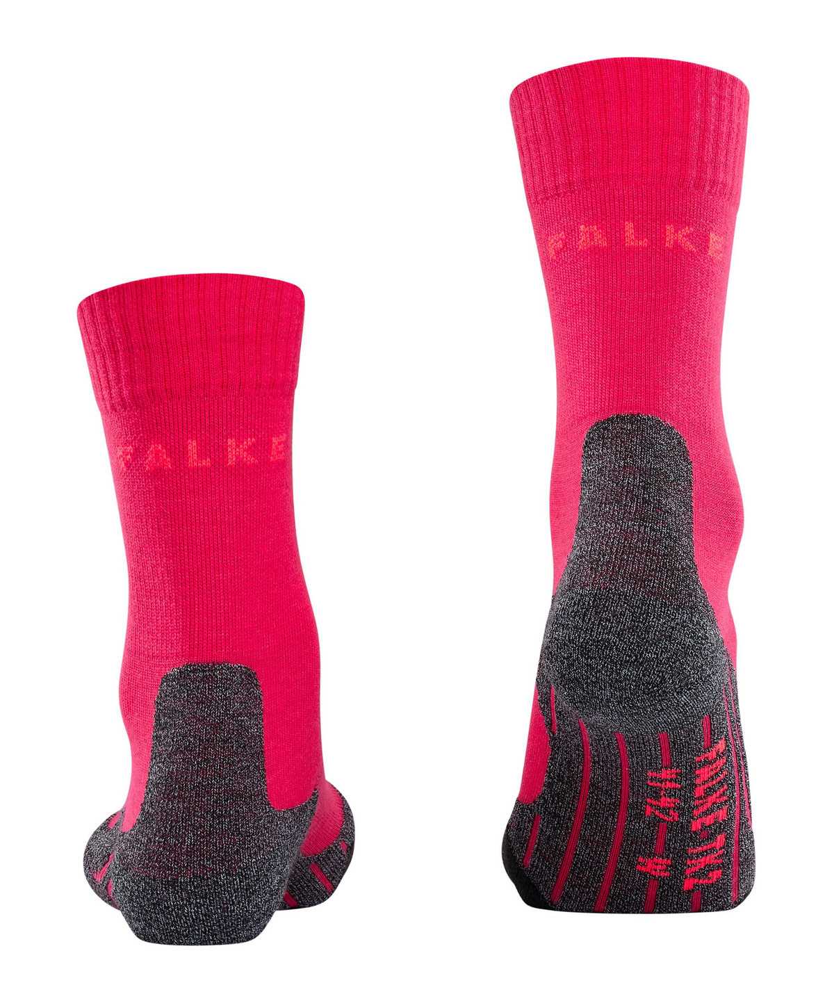 Women Falke TK2 Explore Trekking Socks Sports Socks Red | NMPOTA630