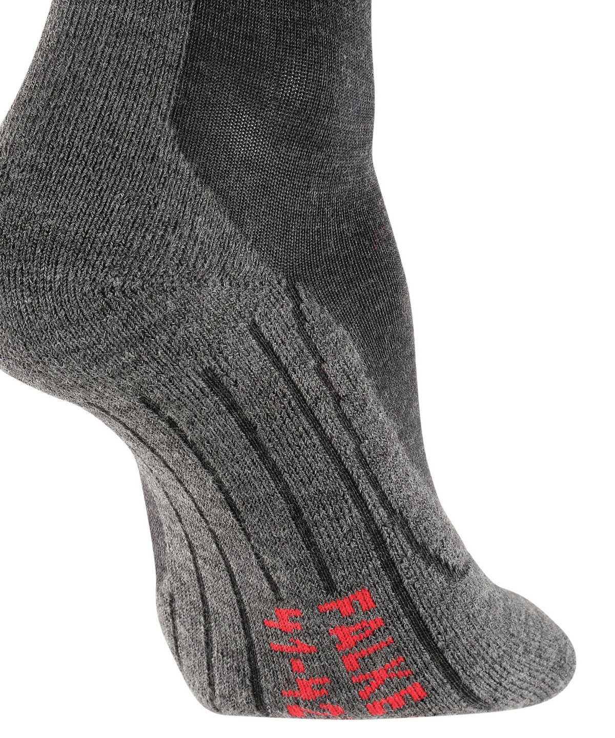 Women Falke TK2 Explore Wool Silk Trekking Socks Sports Socks Grey | OUELTW927