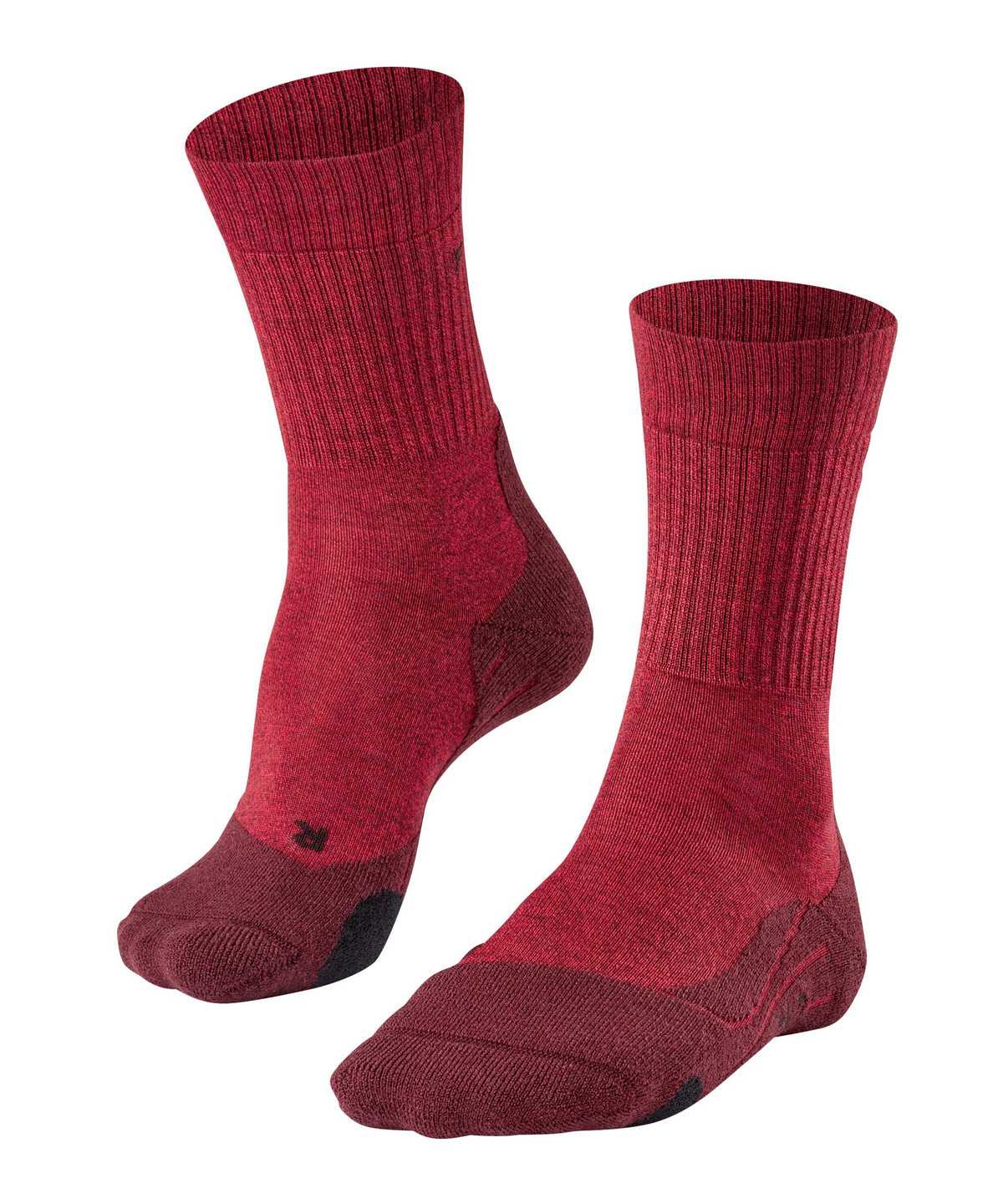 Women Falke TK2 Explore Wool Trekking Socks Sports Socks Red | AKPBDO016