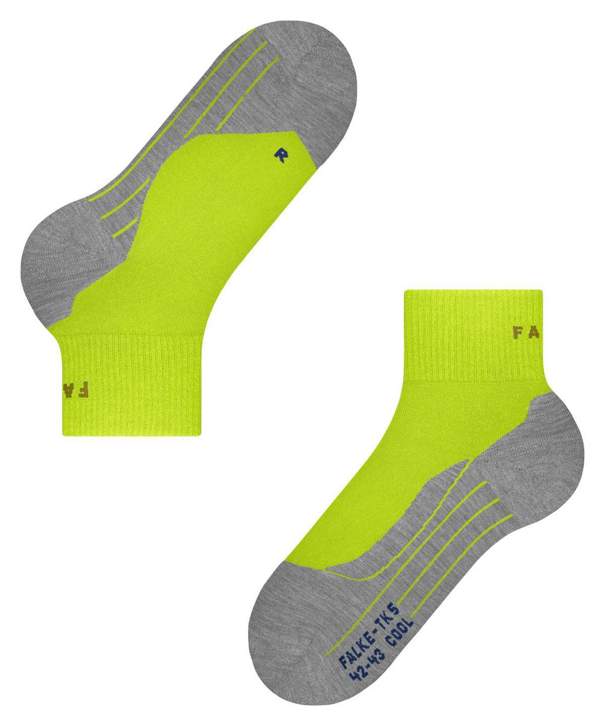 Women Falke TK5 Wander Cool Short Trekking Short sock Sports Socks Green | WEDAGL694