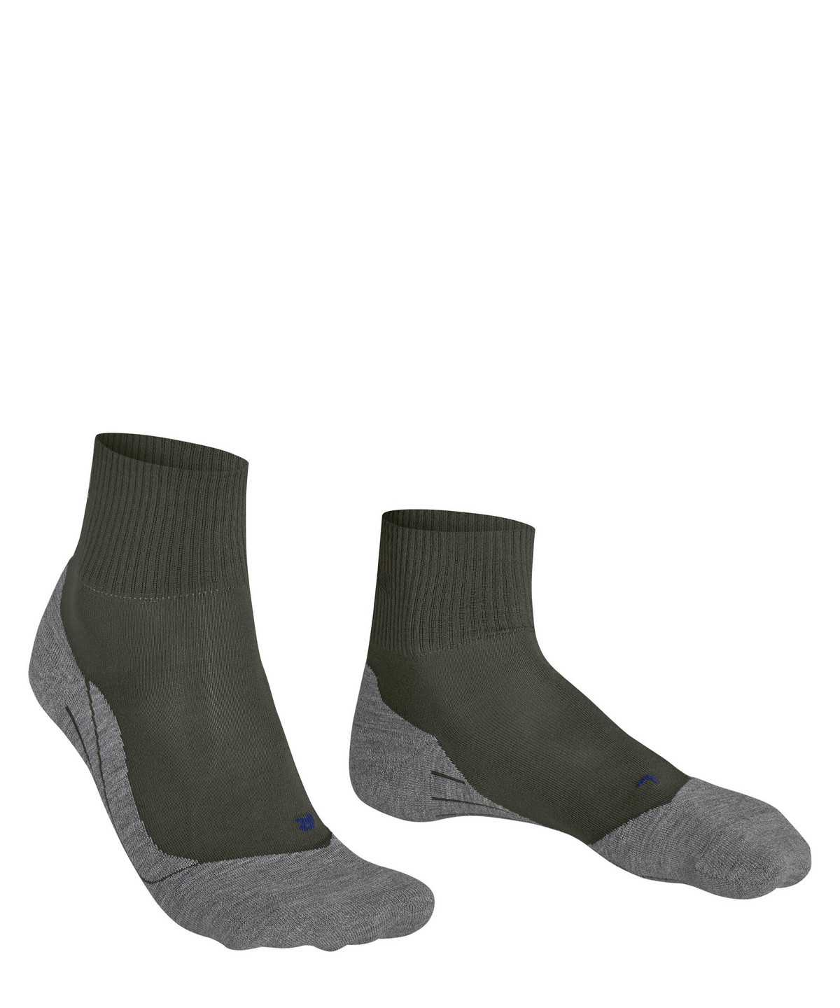 Women Falke TK5 Wander Cool Short Trekking Short sock Sports Socks Green | RJLSDQ241