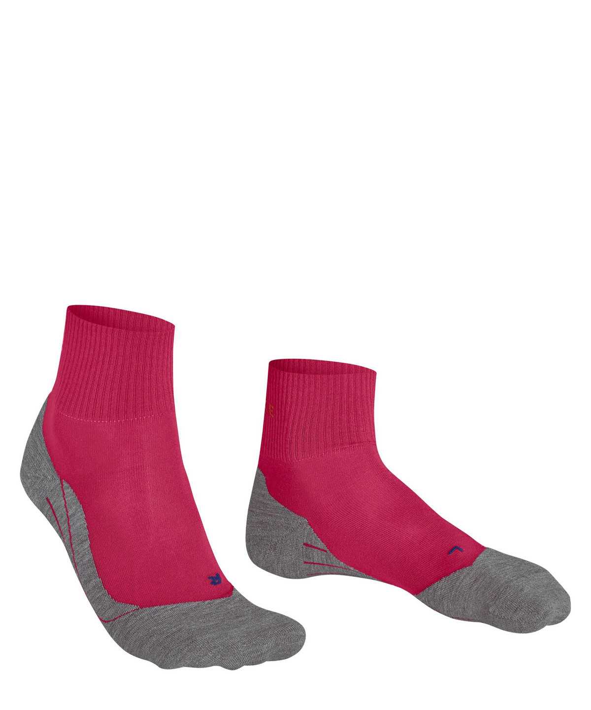 Women Falke TK5 Wander Cool Short Trekking Short sock Sports Socks Red | JGXRKU072