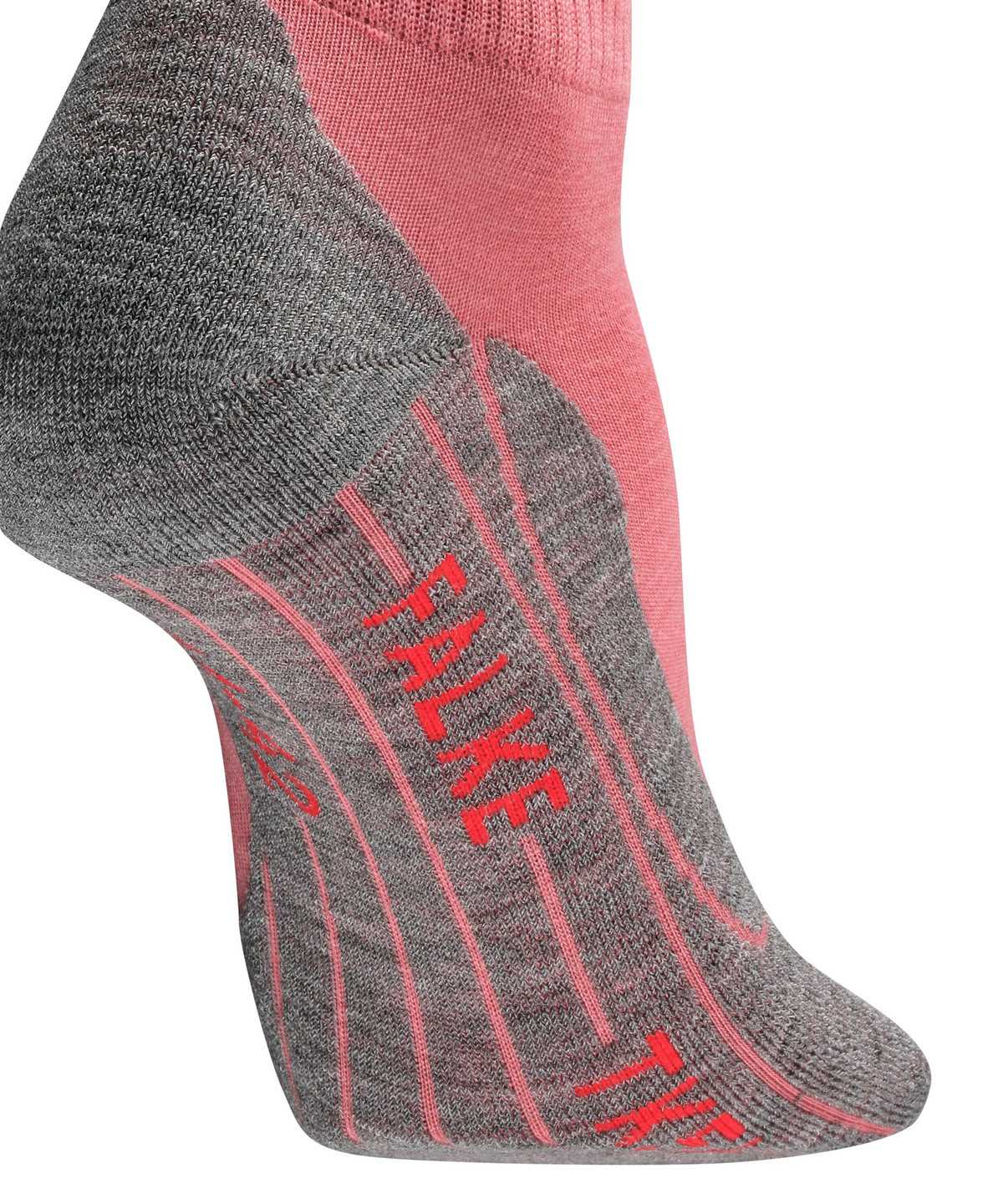 Women Falke TK5 Wander Short Trekking Short sock Sports Socks Red | HNGCTF796