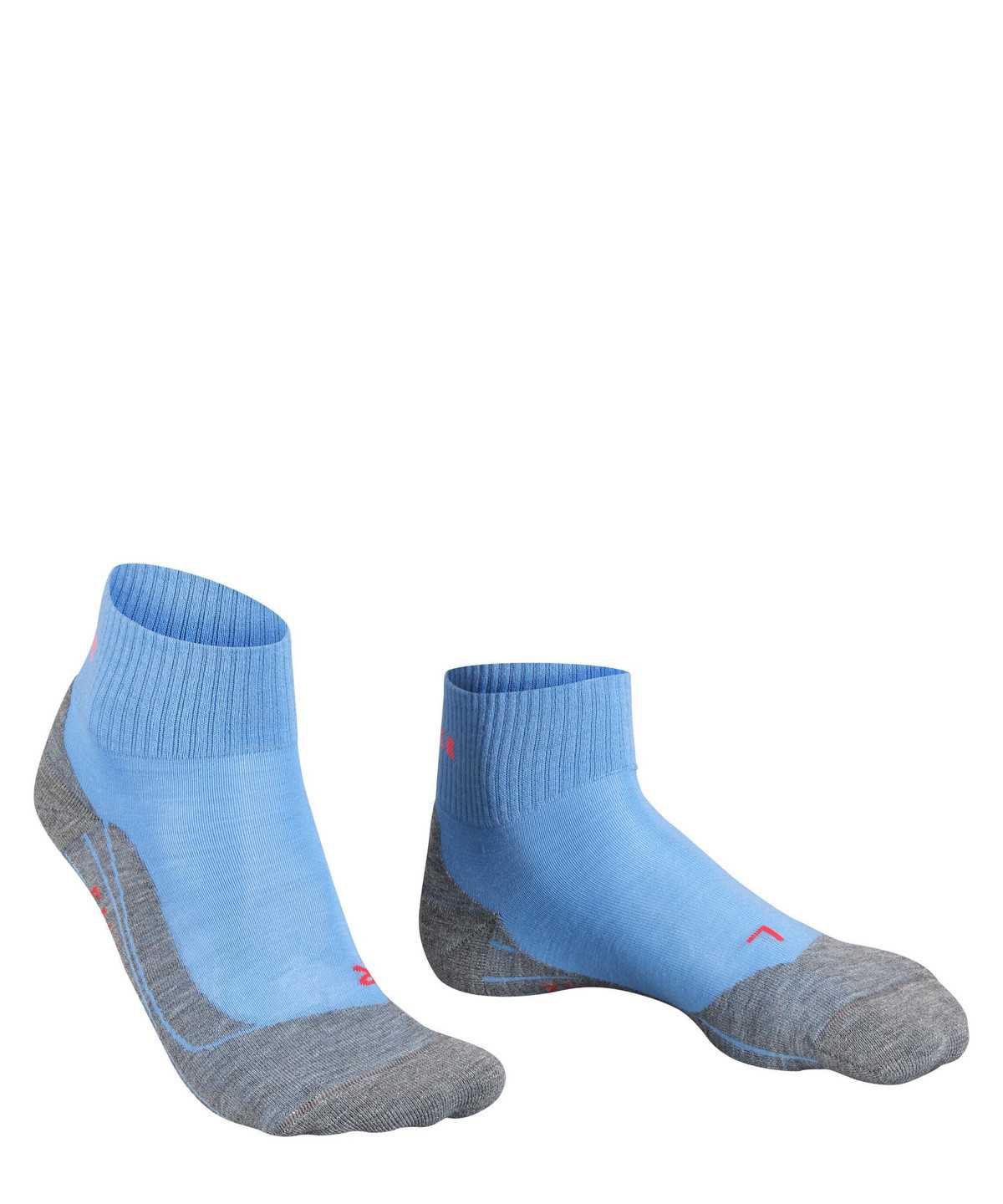 Women Falke TK5 Wander Short Trekking Short sock Sports Socks Blue | TKDBHZ654