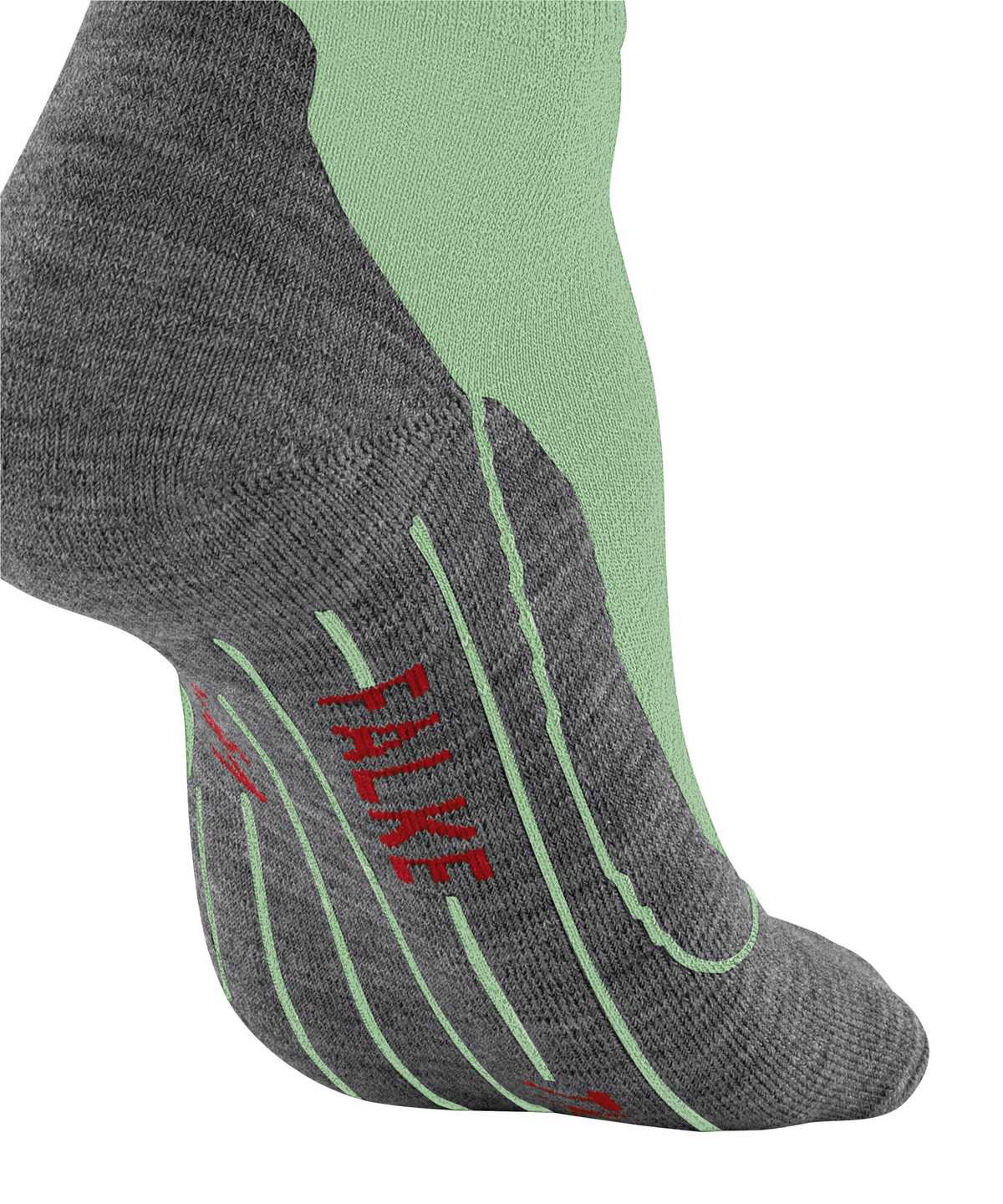 Women Falke TK5 Wander Short Trekking Short sock Sports Socks Green | ZCJRTB631