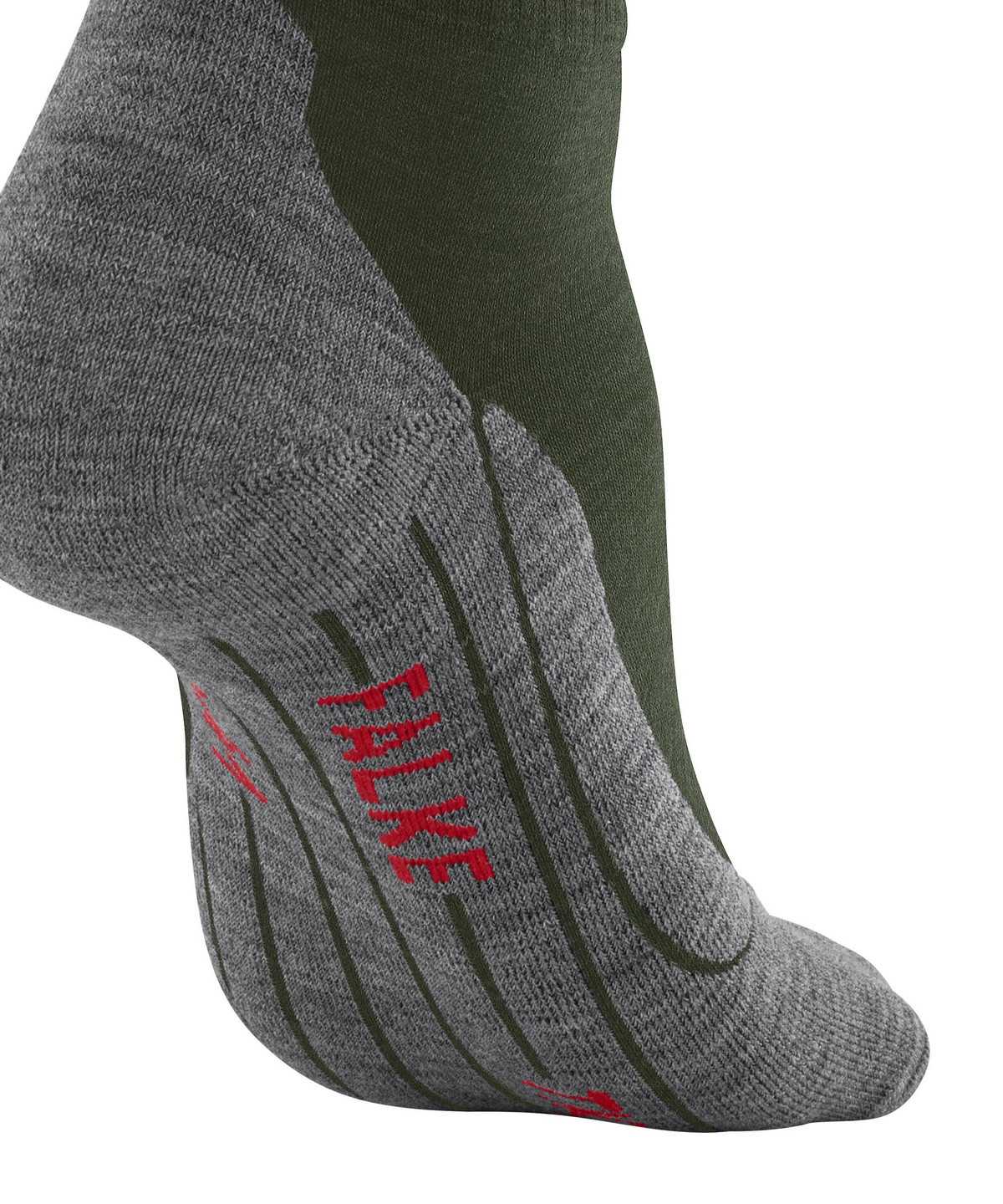 Women Falke TK5 Wander Short Trekking Short sock Sports Socks Green | UXZEWK296