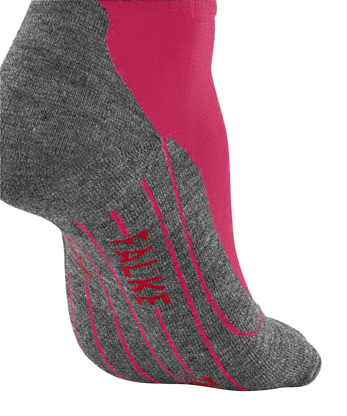 Women Falke TK5 Wander Short Trekking Short sock Sports Socks Red | EHPCQY527