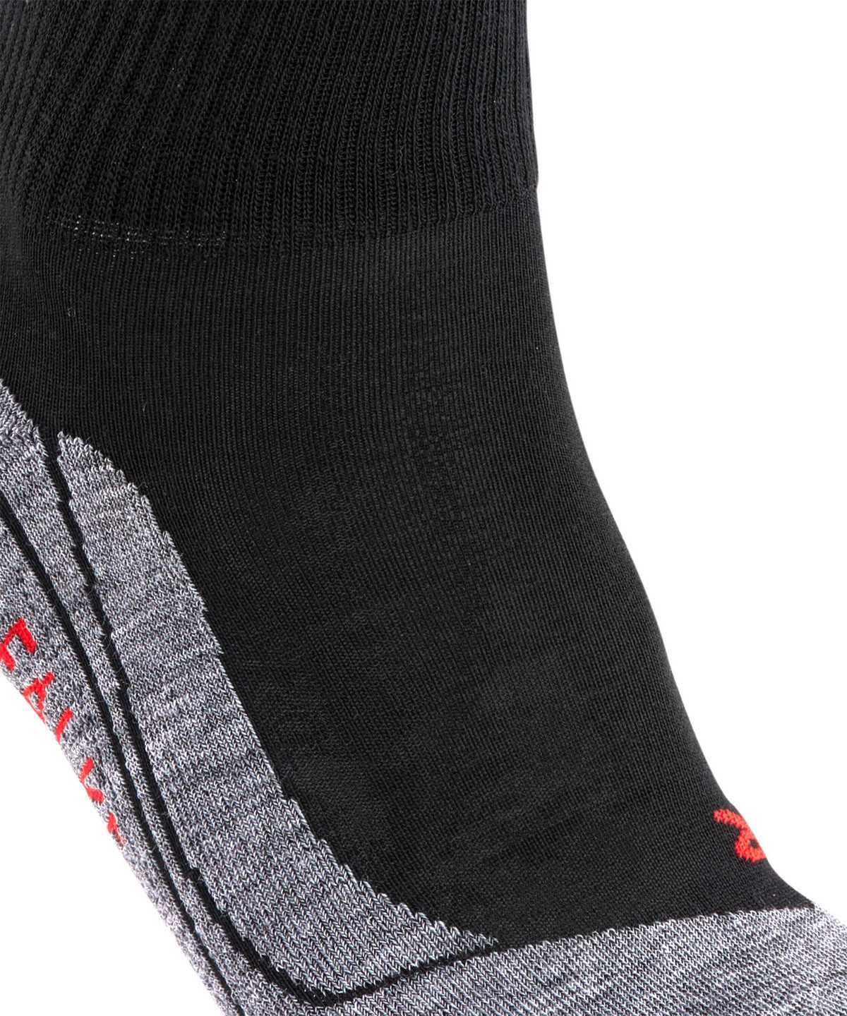 Women Falke TK5 Wander Short Trekking Short sock Sports Socks Black | LONCAY410