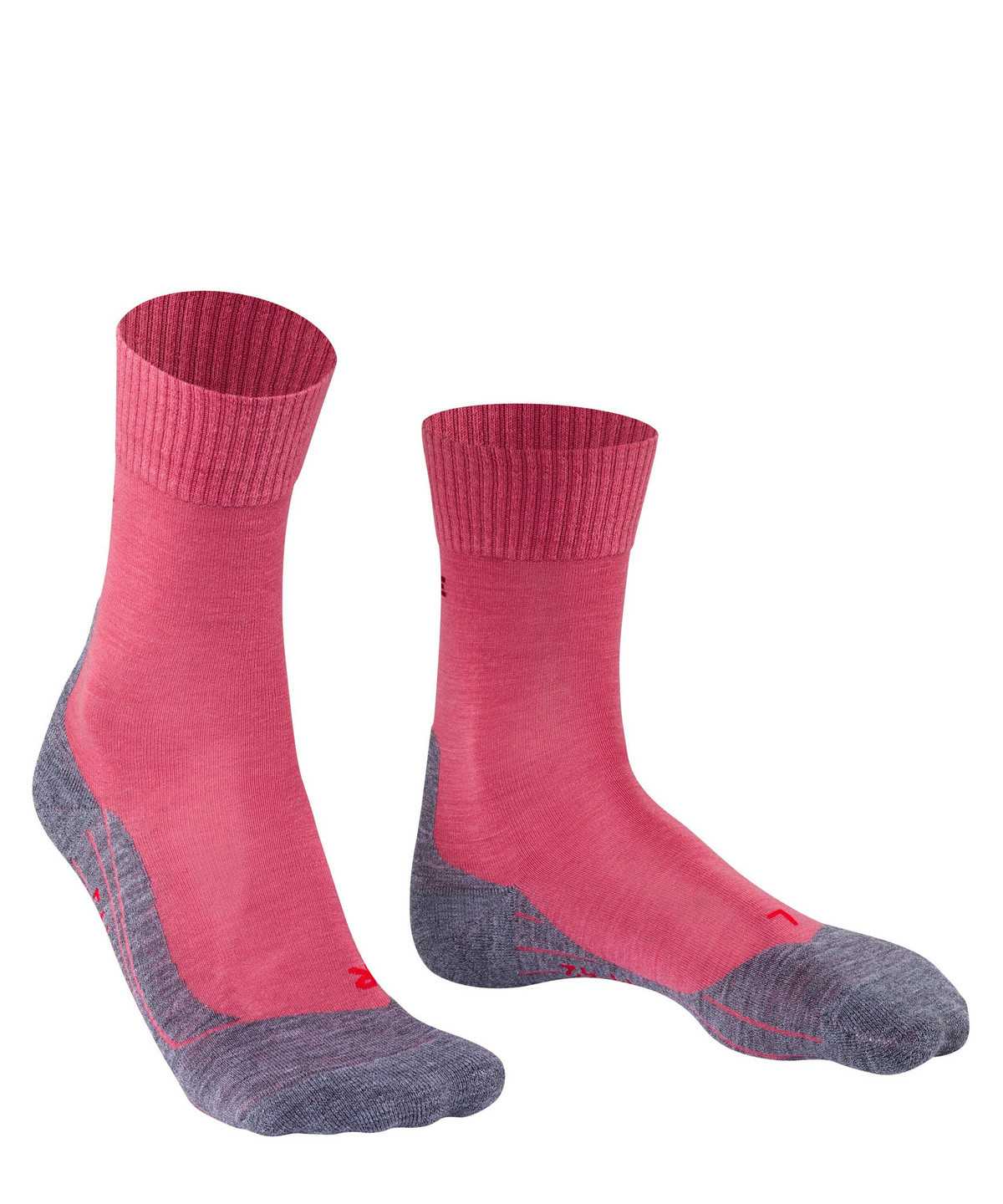 Women Falke TK5 Wander Trekking Socks Sports Socks Red | CASFJV571