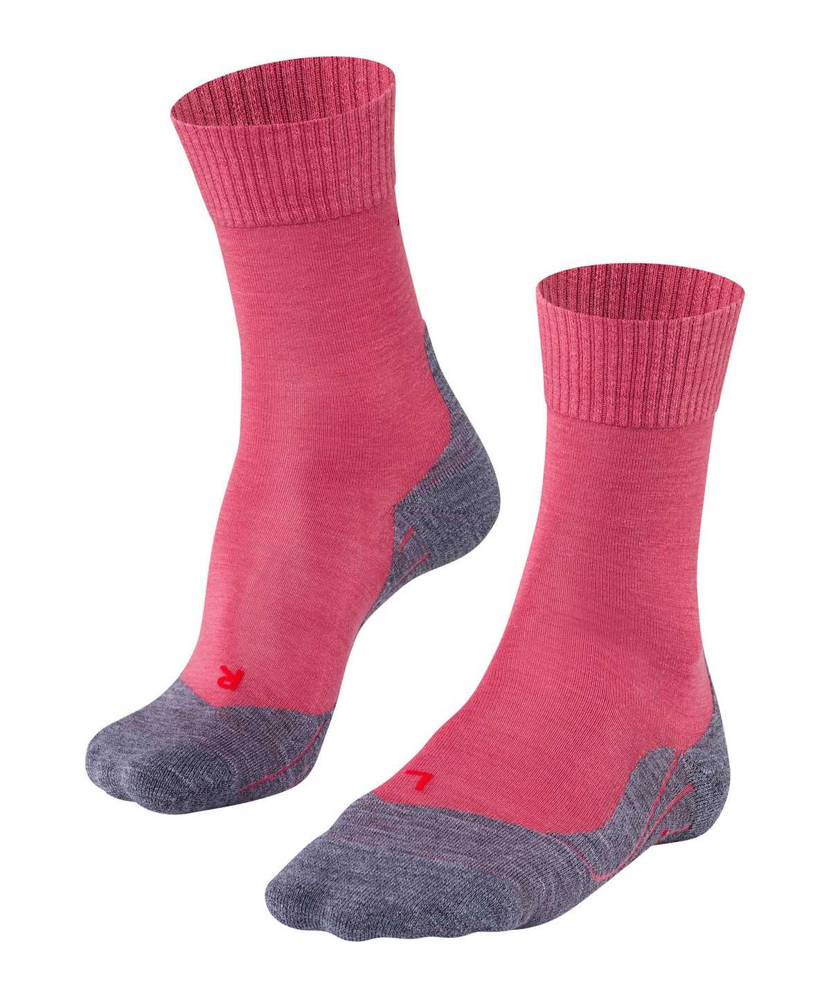 Women Falke TK5 Wander Trekking Socks Sports Socks Red | CASFJV571