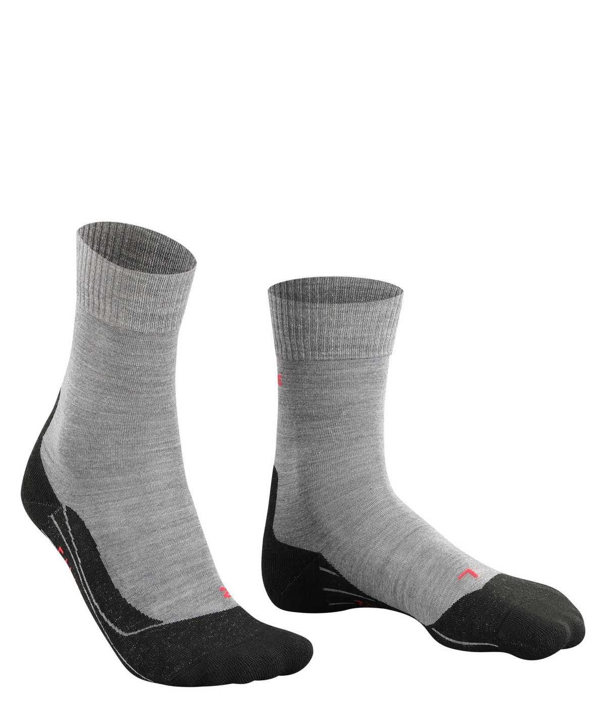 Women Falke TK5 Wander Trekking Socks Sports Socks Grey | JUNAZL307