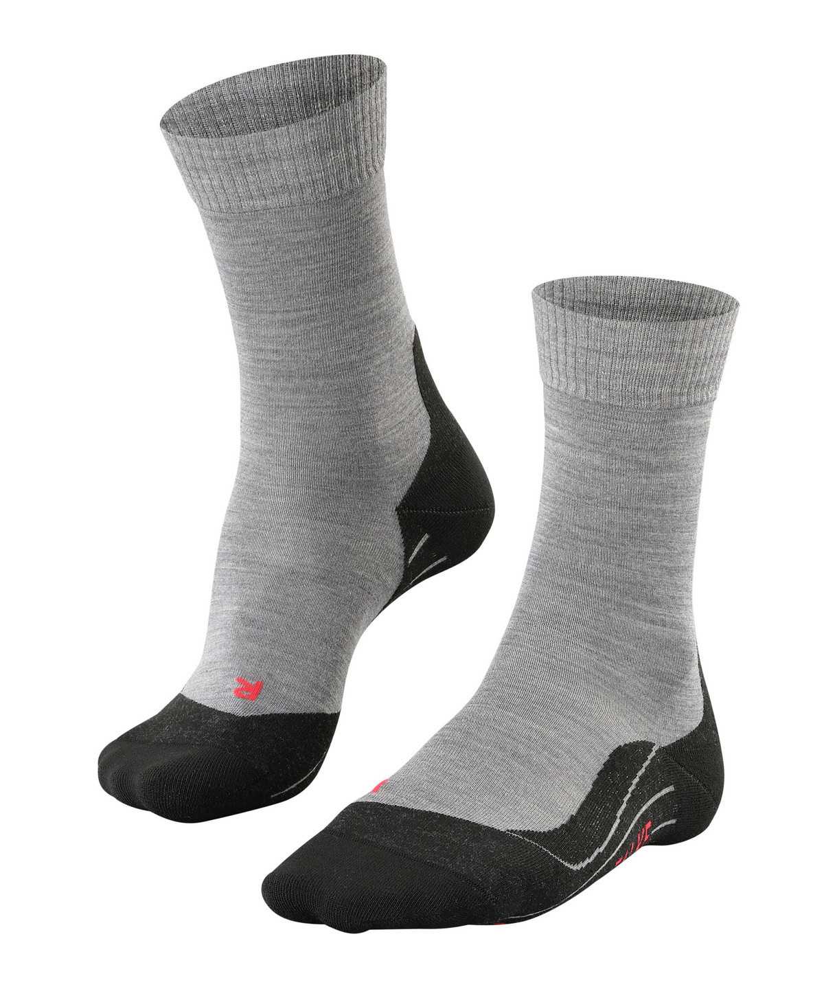 Women Falke TK5 Wander Trekking Socks Sports Socks Grey | JUNAZL307