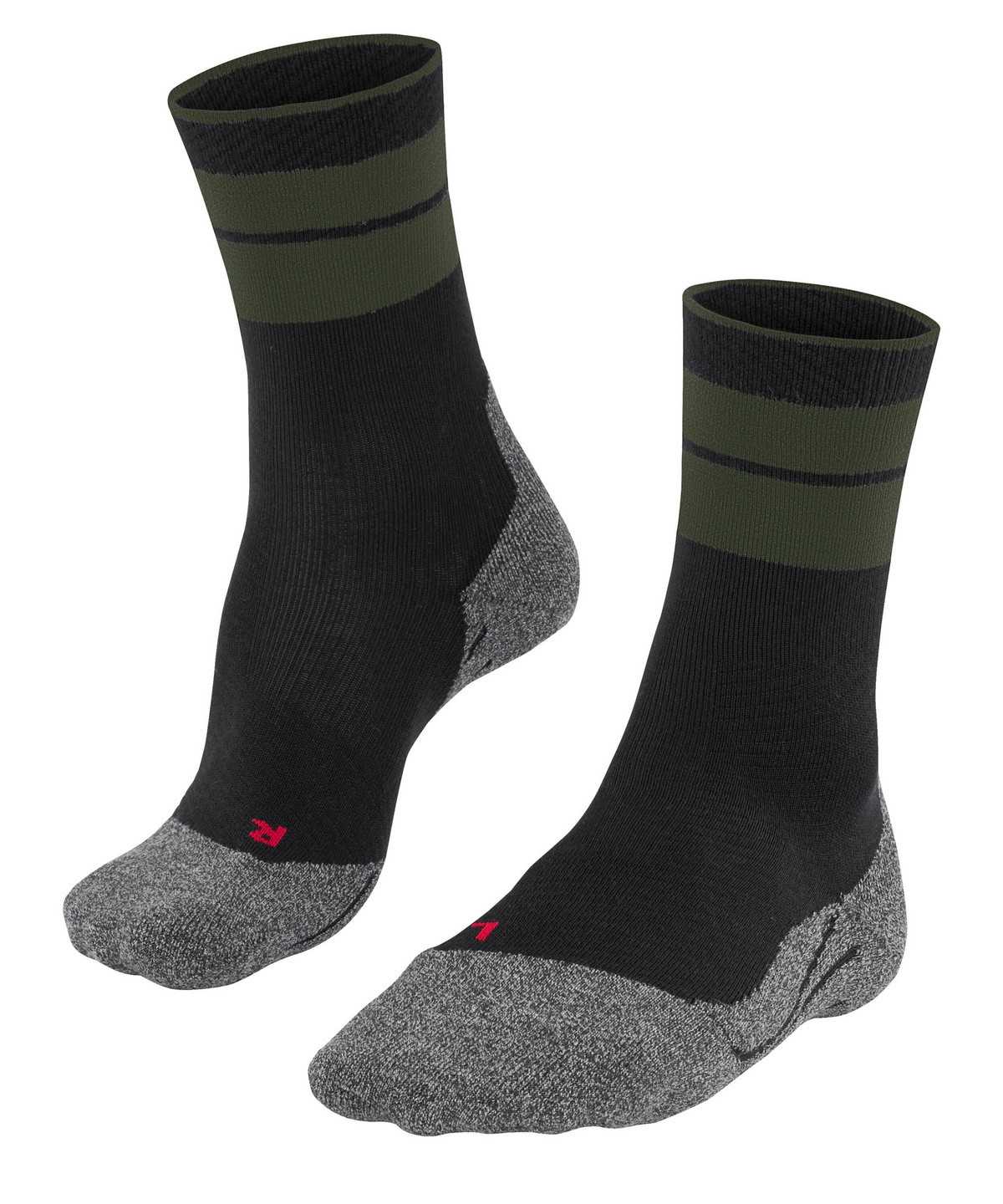 Women Falke TK Stabilizing Trekking Socks Sports Socks Black | QOGFPM926