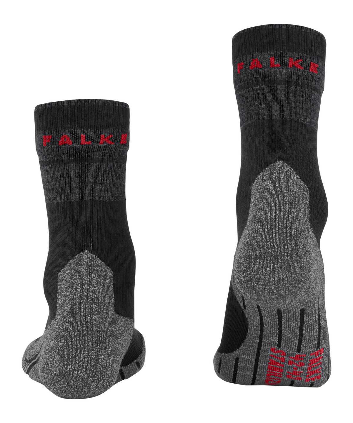 Women Falke TK Stabilizing Trekking Socks Sports Socks Black | DFCIKP670