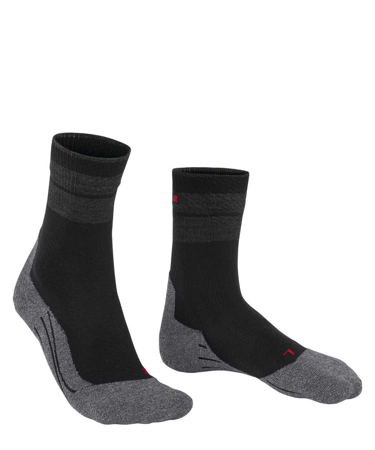 Women Falke TK Stabilizing Trekking Socks Sports Socks Black | DFCIKP670