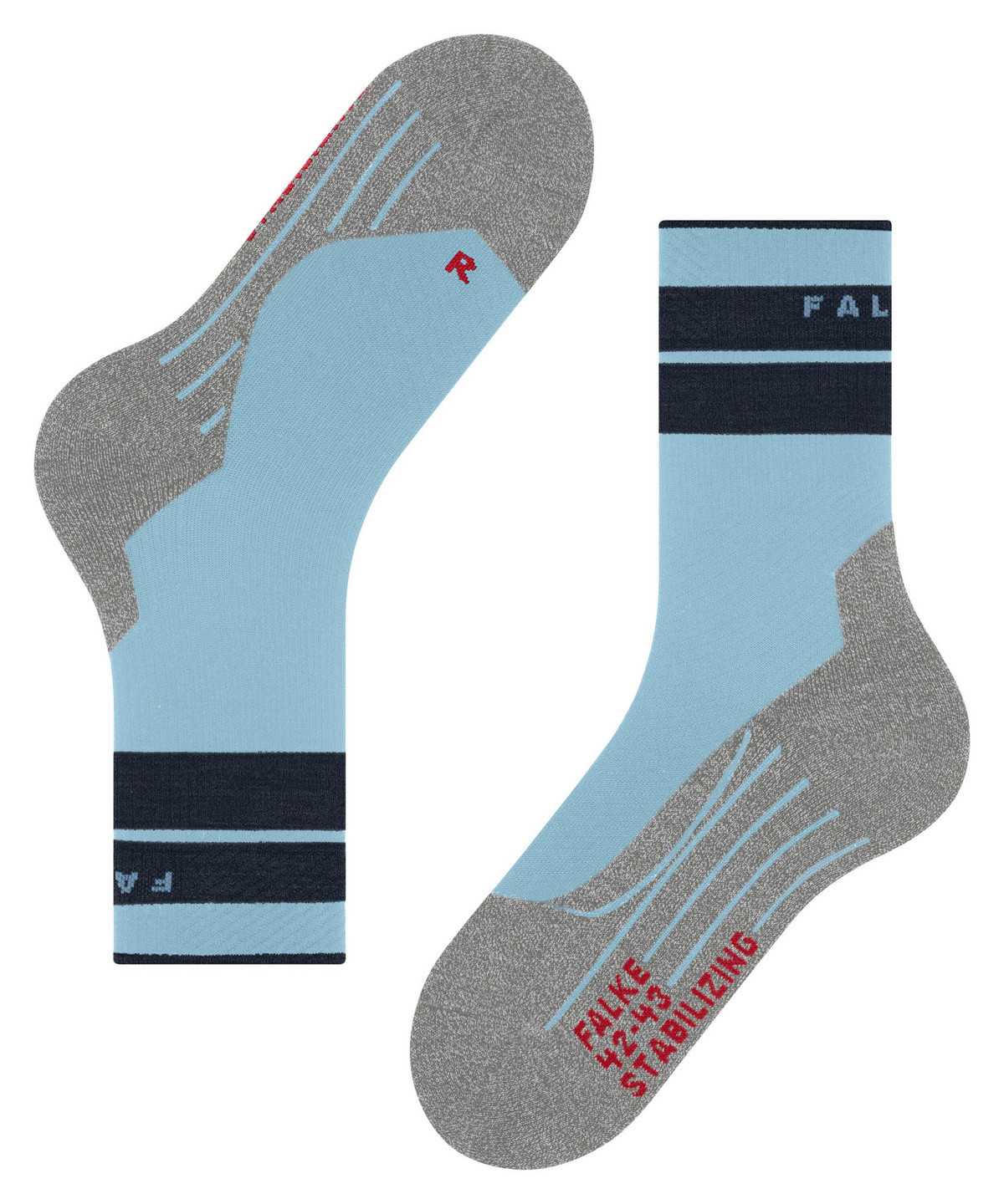 Women Falke TK Stabilizing Trekking Socks Sports Socks Blue | RFPHWI759