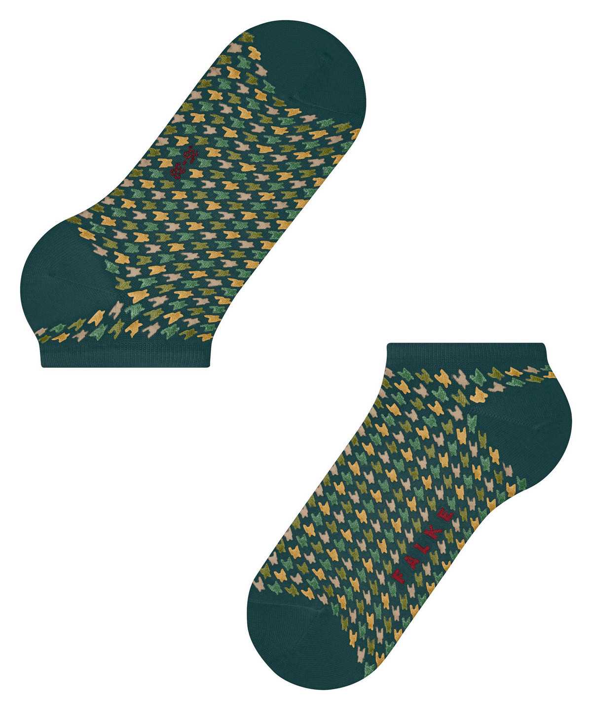 Women Falke Vibrant Boost Sneaker Socks Socks Green | QKCEYP564