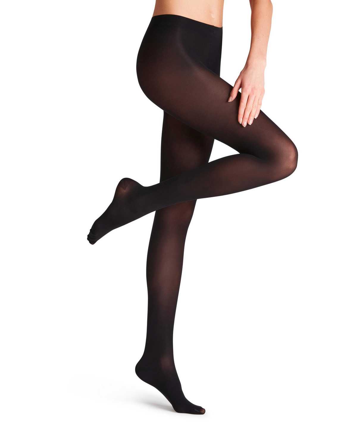 Women Falke Vitalize 40 DEN Tights Tights Black | JWRISE569