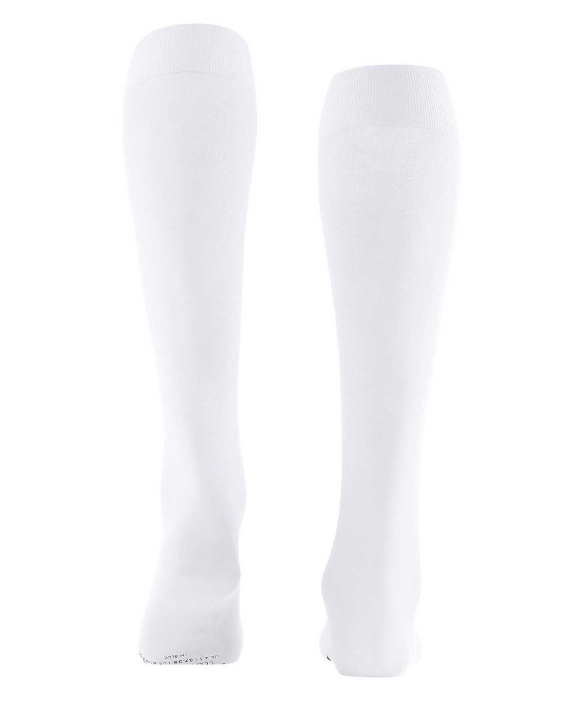 Women Falke Vitalizer Knee-high Socks Socks White | HFLSZO247