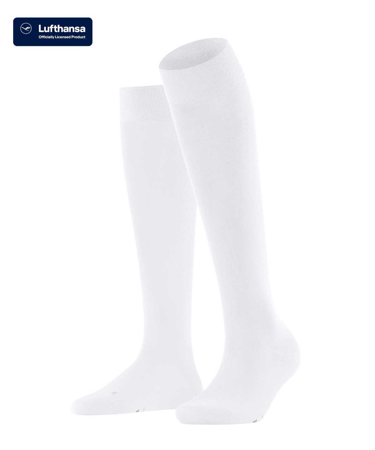 Women Falke Vitalizer Knee-high Socks Socks White | HFLSZO247