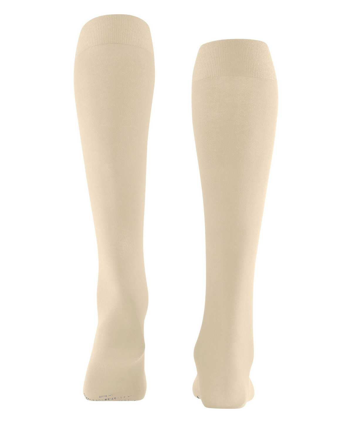 Women Falke Vitalizer Knee-high Socks Socks Beige | MNFCTW261