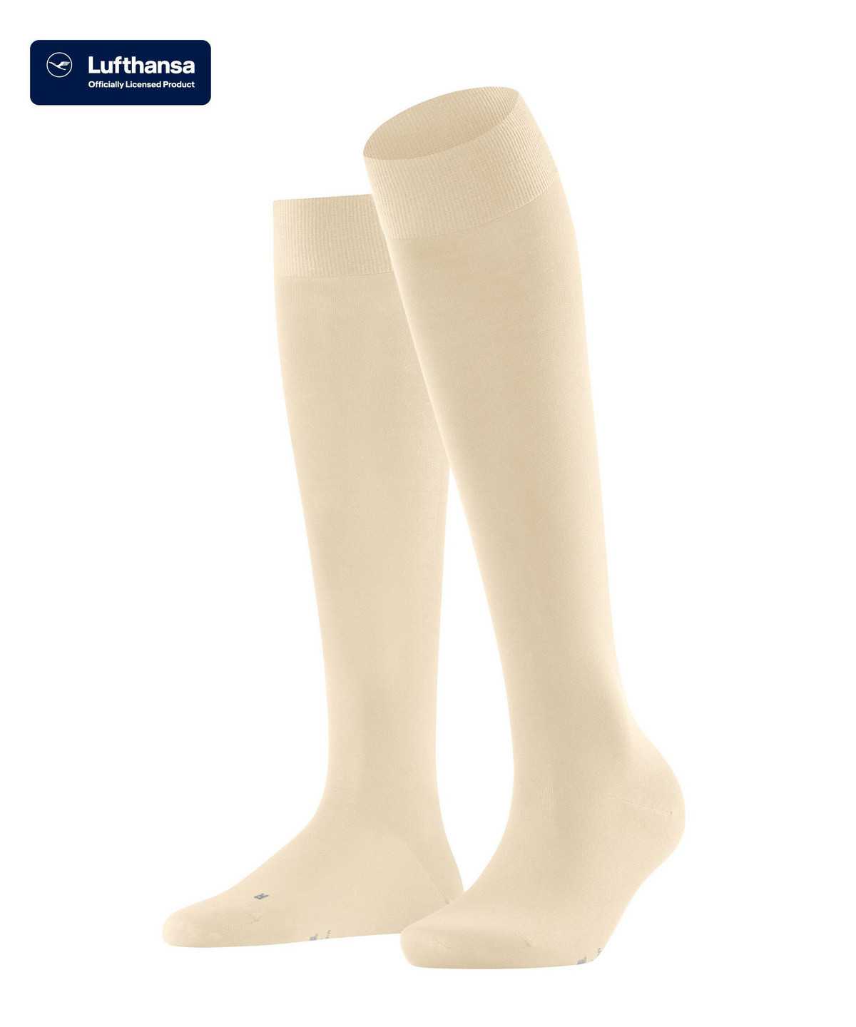 Women Falke Vitalizer Knee-high Socks Socks Beige | MNFCTW261