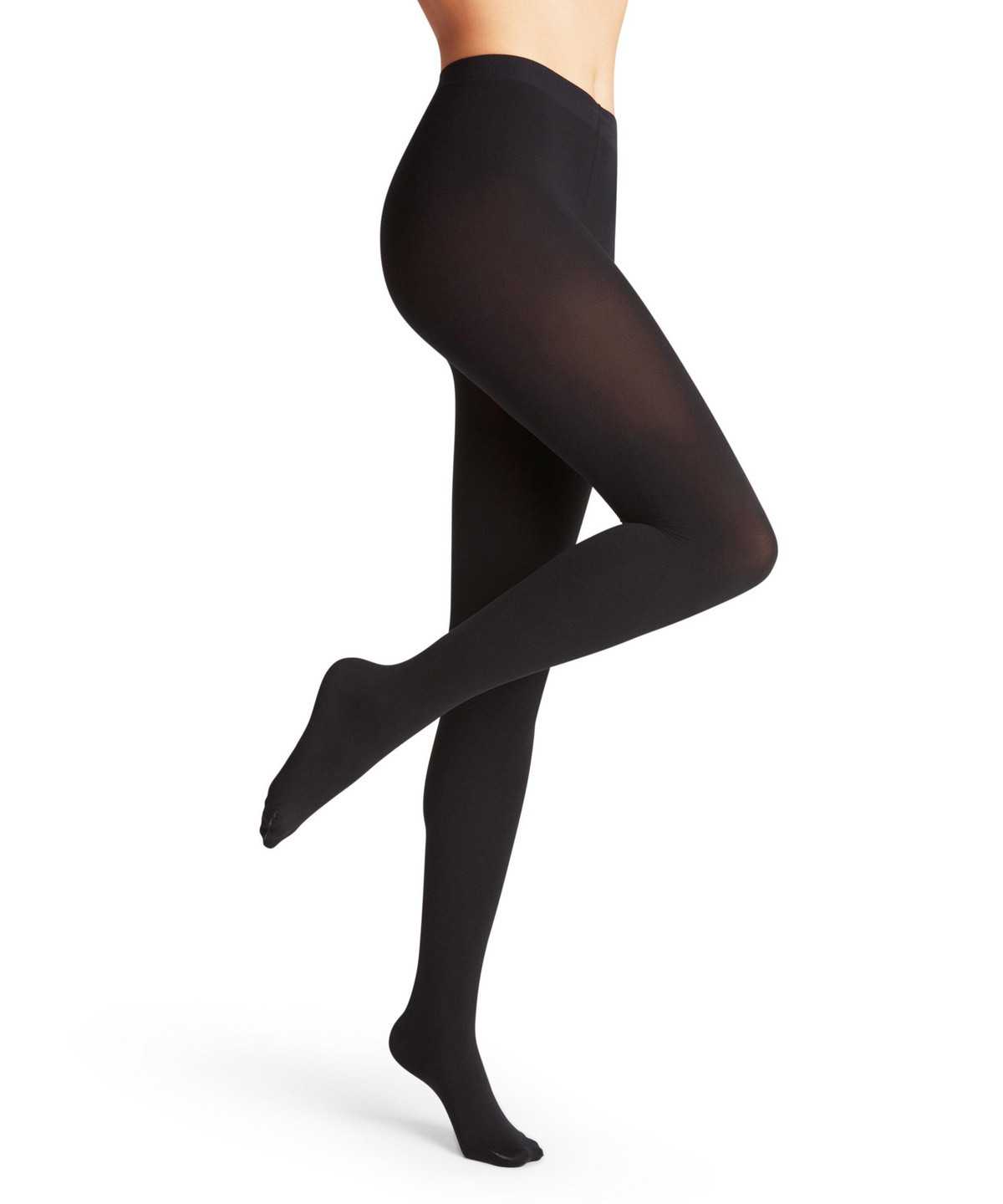 Women Falke Warm Deluxe 80 DEN Tights Tights Black | XHCWLQ380