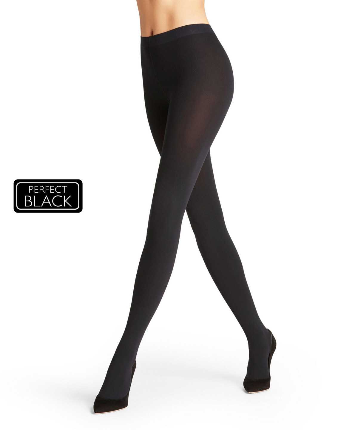 Women Falke Warm Deluxe 80 DEN Tights Tights Black | XHCWLQ380